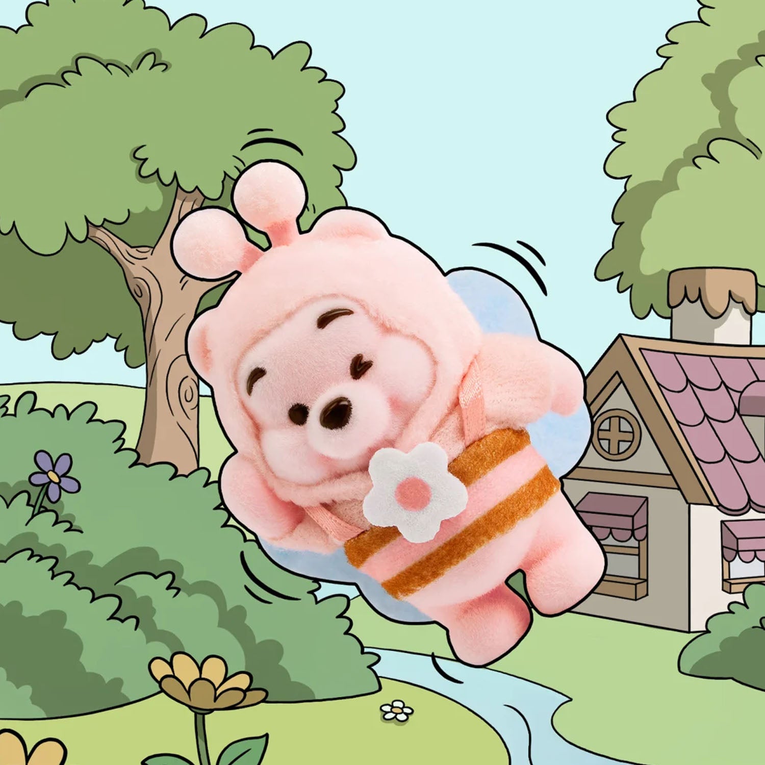 Winnie The Pooh Touching Garden Series Figure Blind Box