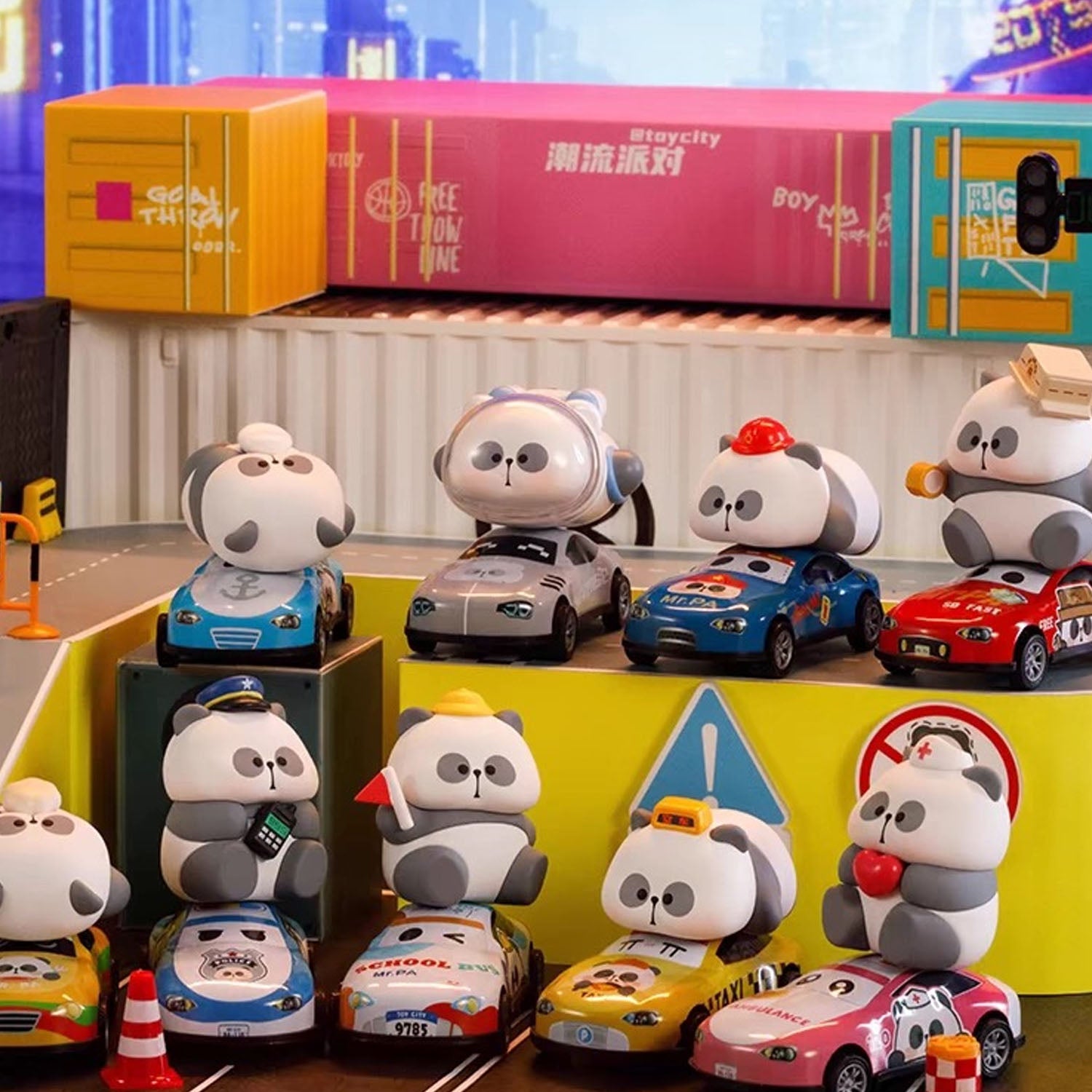 【MEE】MR.PA Car Of Easy Career Series Blind Box