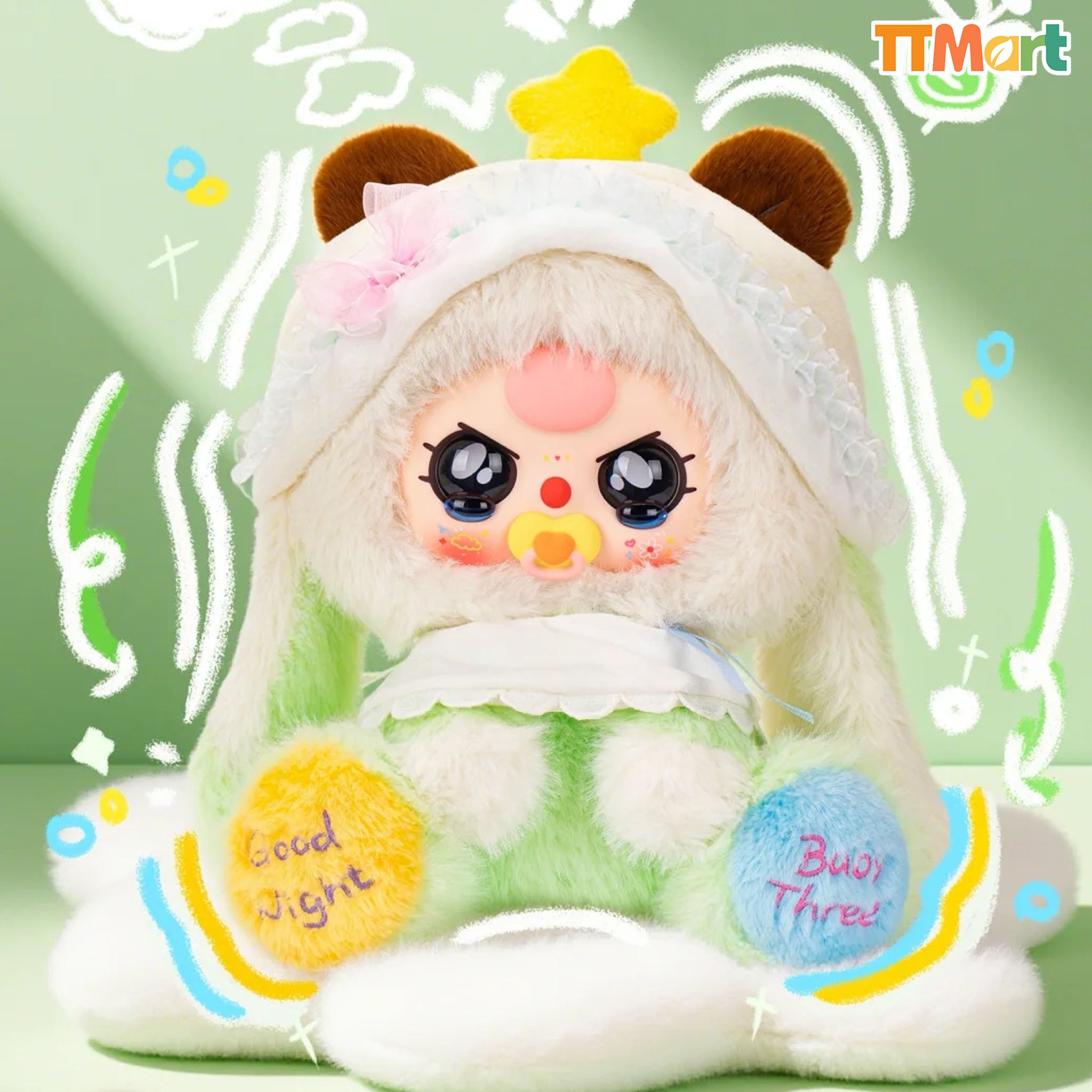 Baby Three V5 400% Sweet Dreams Plush Blind Box