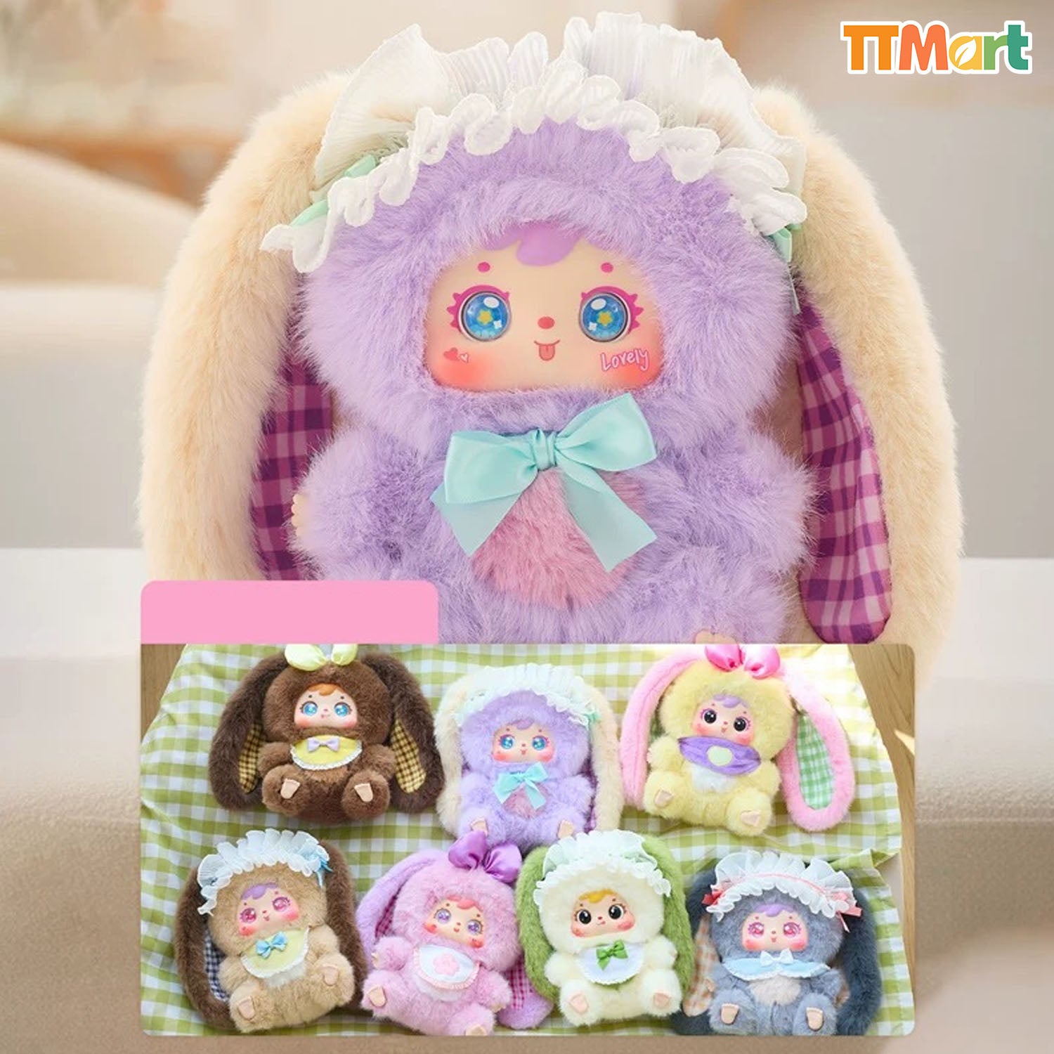 SAMAEL V2 Rabbit Big Family Series Plush Blind Box