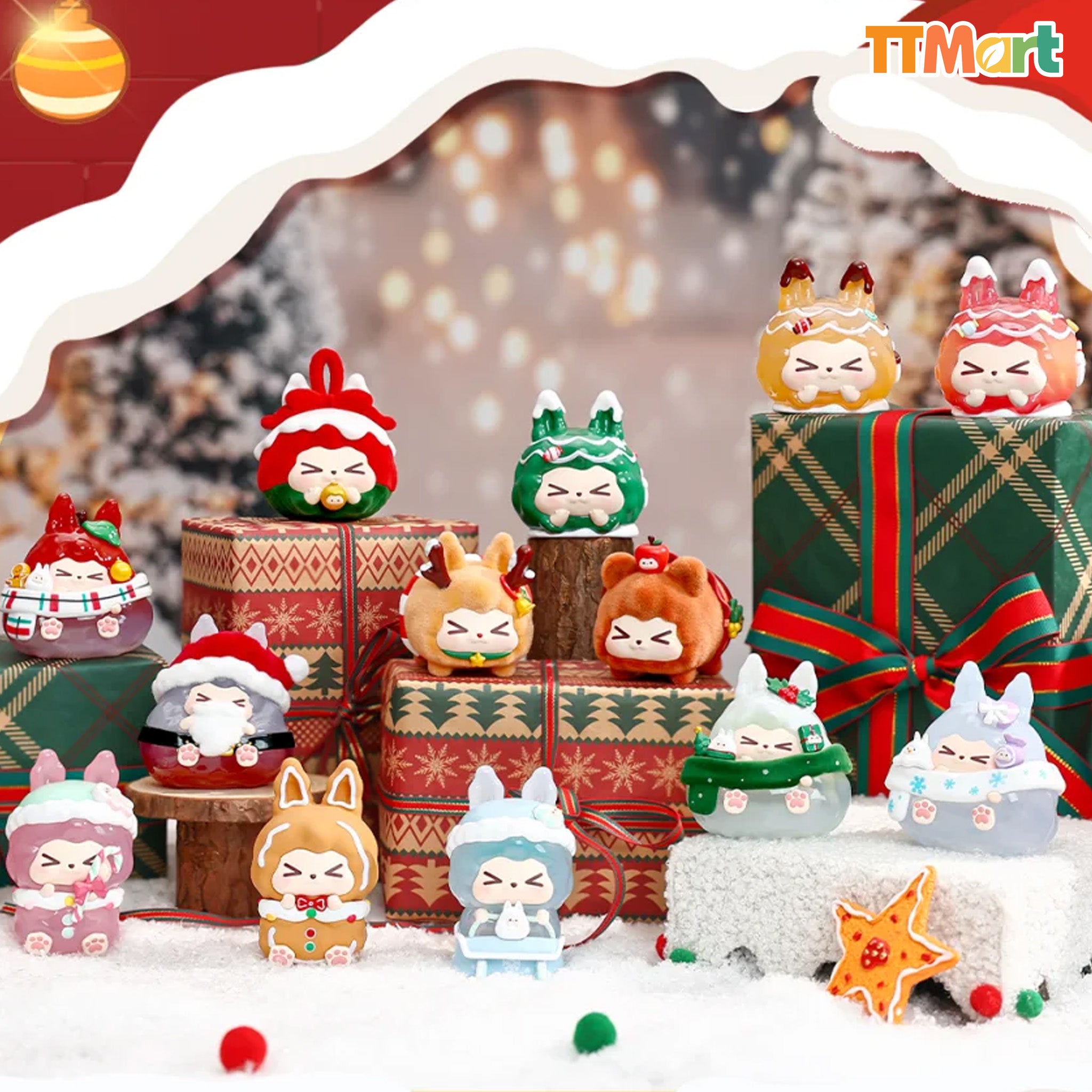 KIKI Warm Christmas Series Figure Blind Box