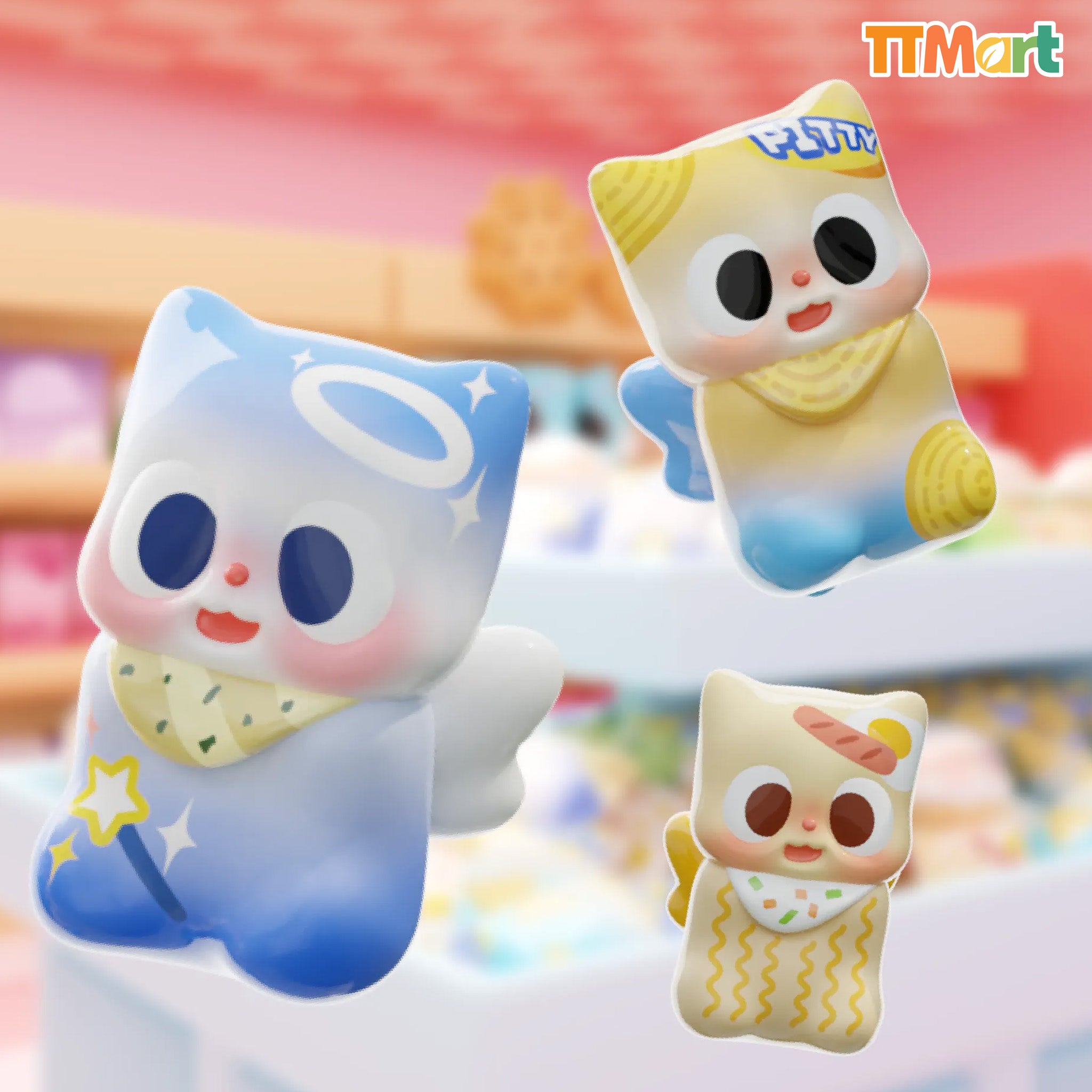 PITTY Snacky Paws Mini Bean Series Blind Bag MMS TOY