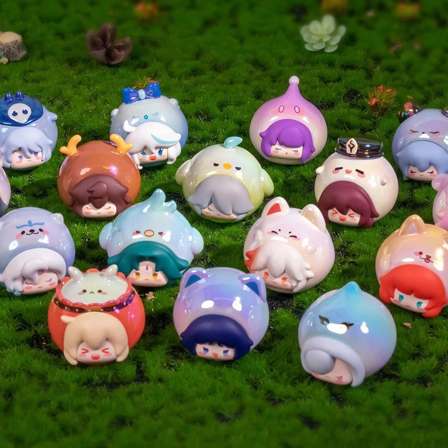 Mini Genshin Impact Cute Bean Series Blind Bag