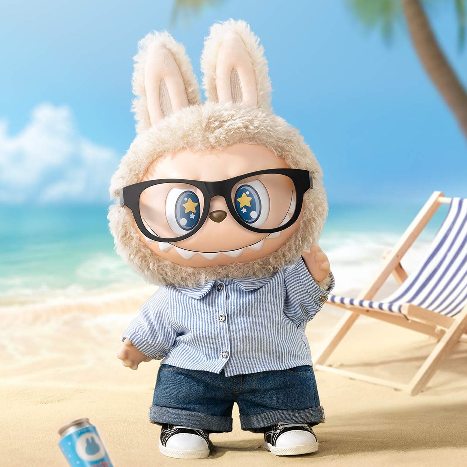 THE MONSTERS LABUBU Flip With Me Vinyl Plush Doll