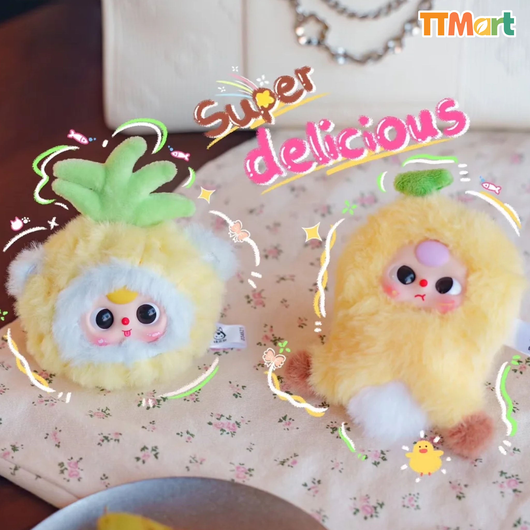 Baby Three Big Bite Plush Series Blind Box