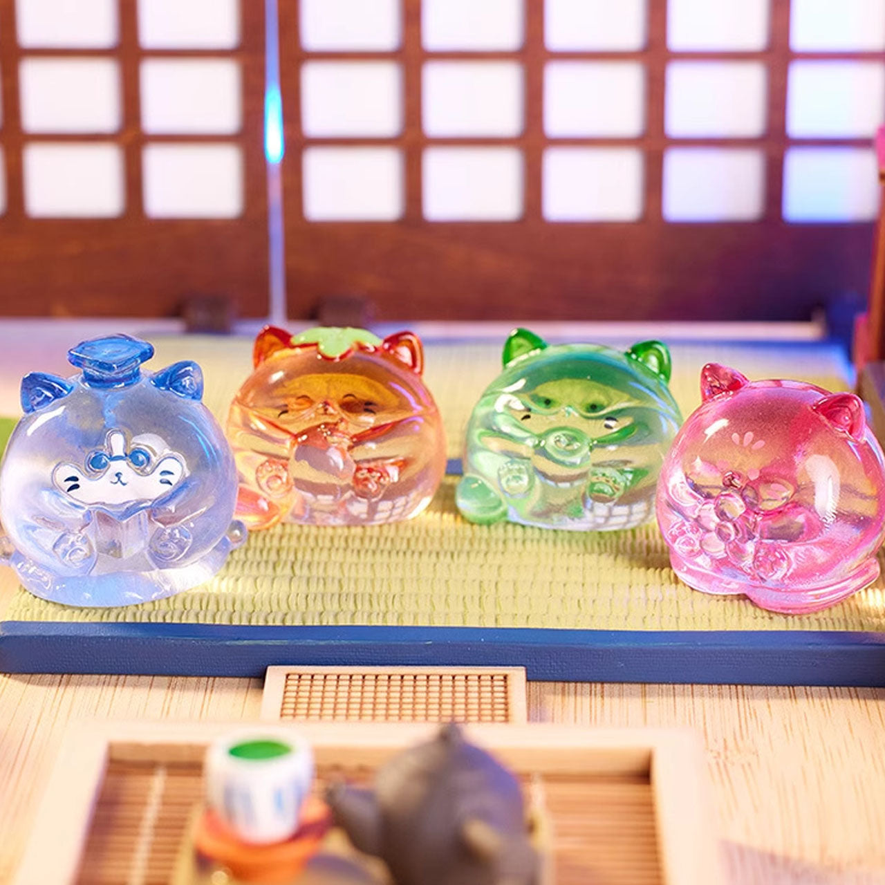 Praying Kitty Beans Blind Bag