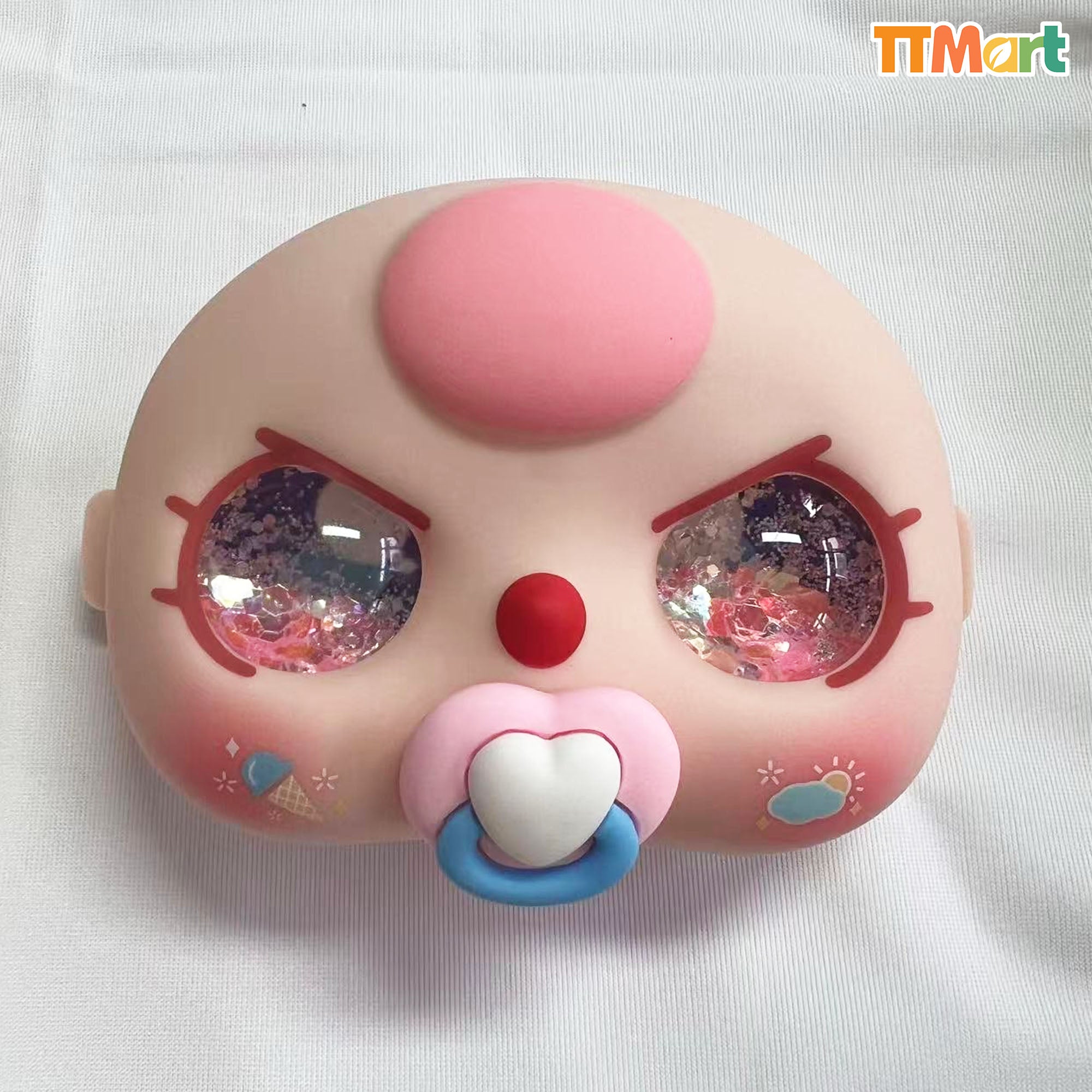 DIY Face Exchange For Baby Three 400%