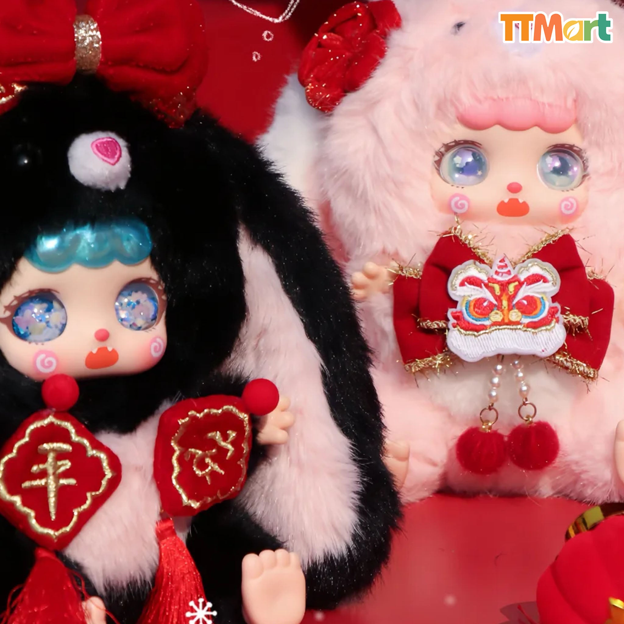 Little Nai Fu Bunny New Year Series Plush Blind Box