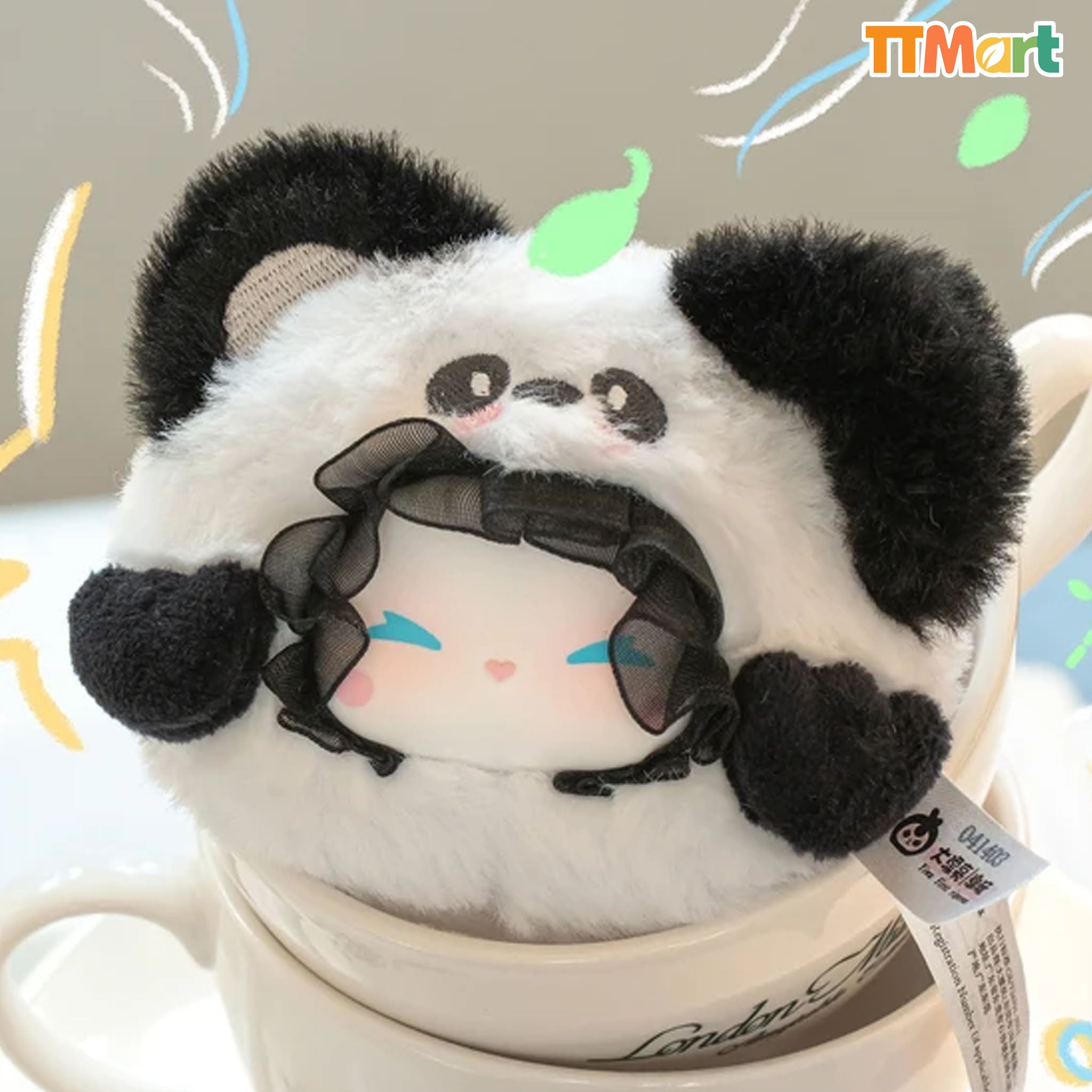 LOVELY EMMA Animal Tea Party Plush Series Blind Box