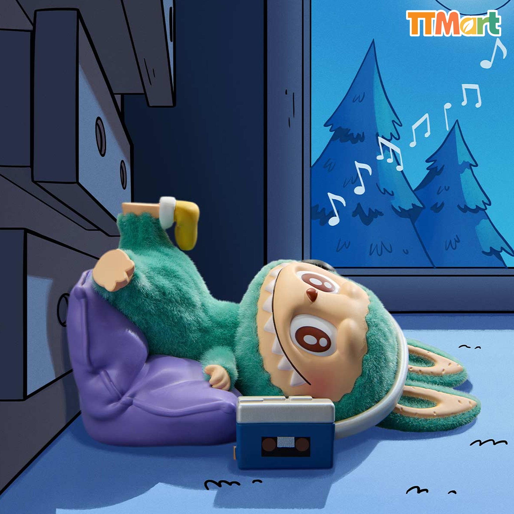 THE MONSTERS LABUBU 1:00 A.M. Series Figure Blind Box