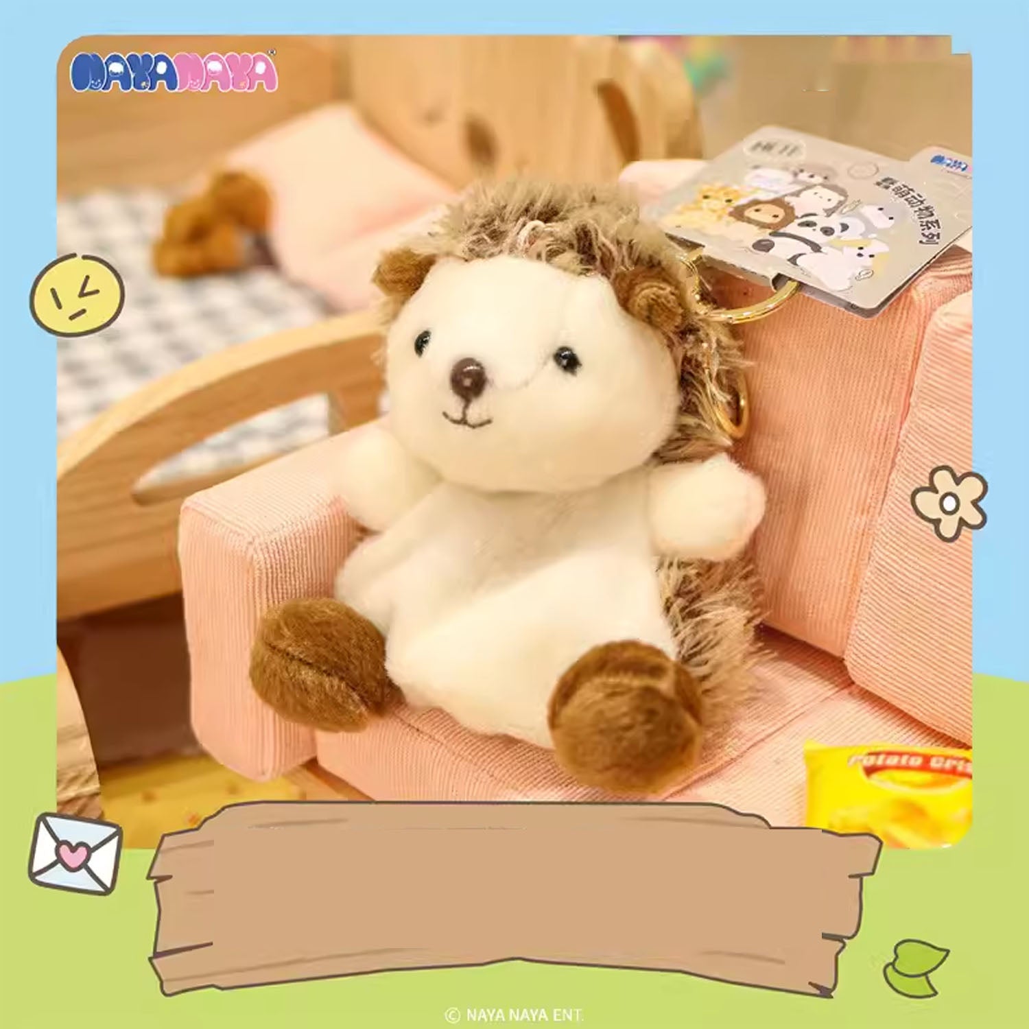 Happy Zoo Nayanaya Plushy Keychain Series Blind Box