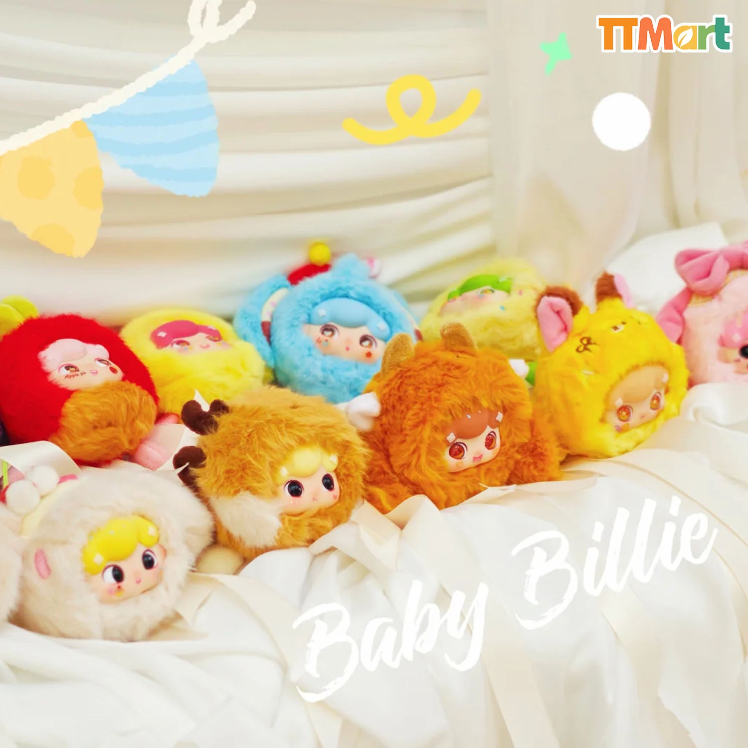 BILLIE Animal Dessert Shop Plush Series Blind Box