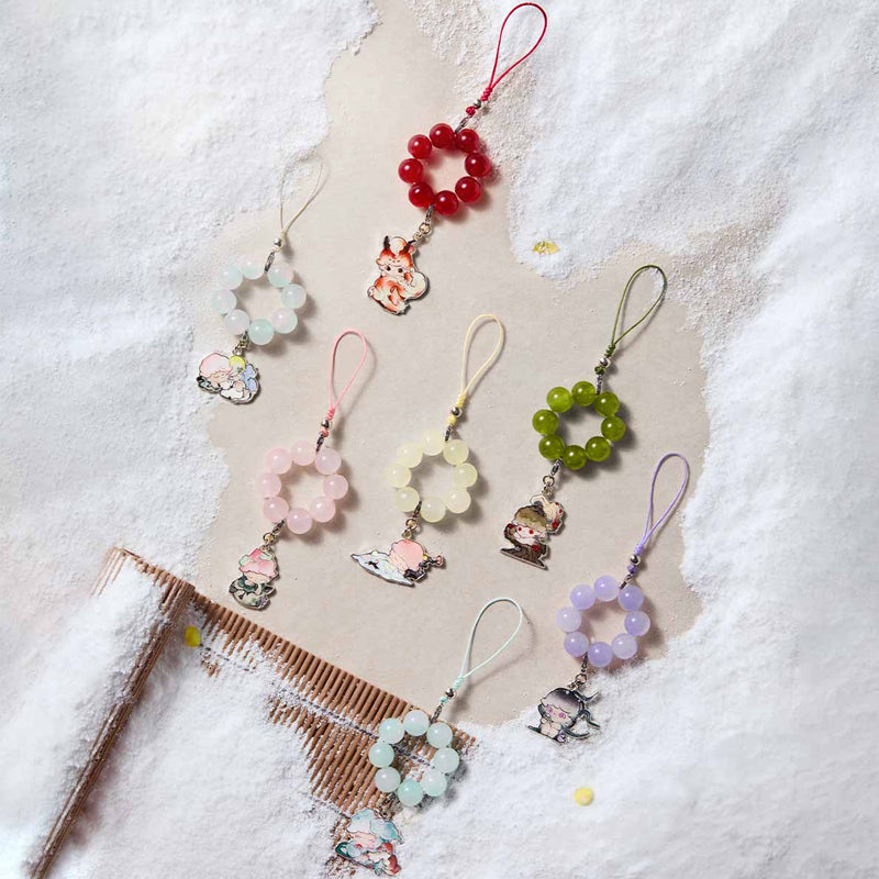 DIMOO Stories In The Cup Series - Beaded Pendant Blind Box