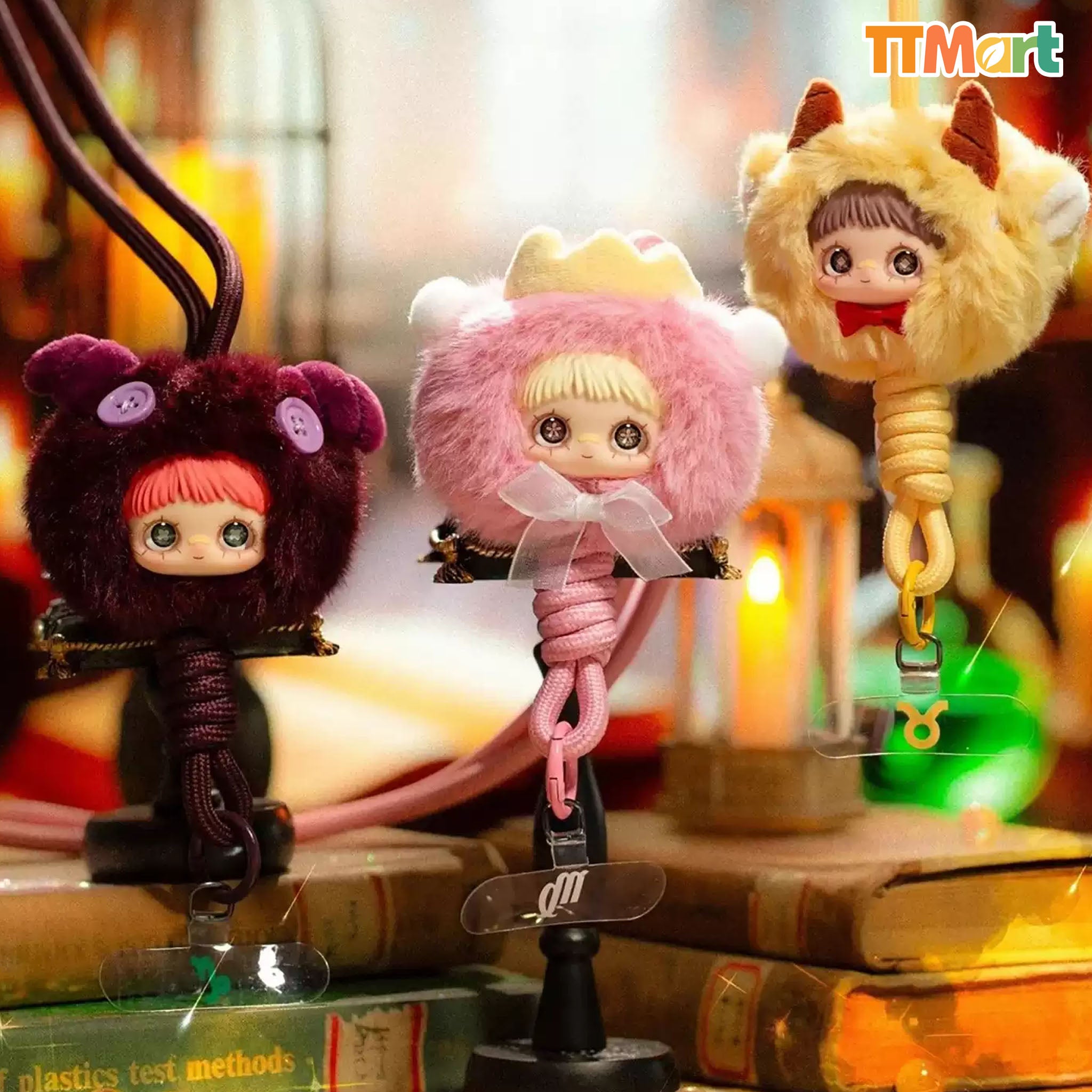 MAYMEI Horoscope Stories Series Plush Lanyard Blind Box