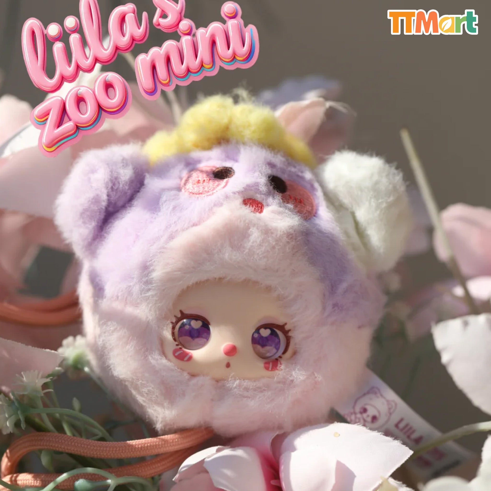 LIILA'S ZOO Mini Plush Lanyard Series Blind Box