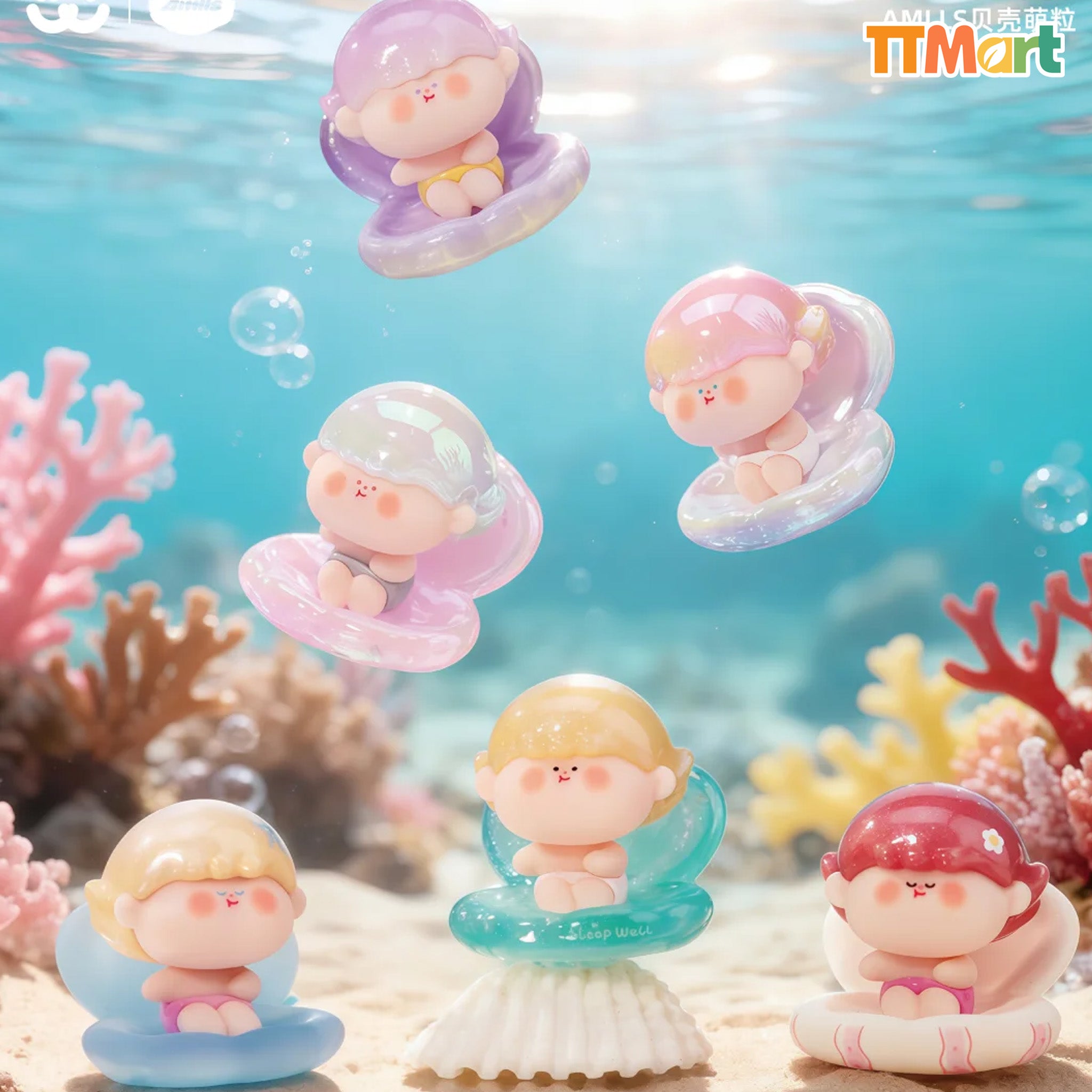 AMLLS Sea Shell Mini Bean Series Blind Bag