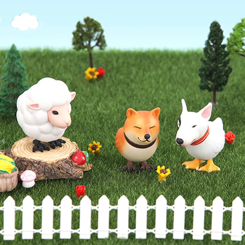 Dog Bird Mini Bean Blind Box Set