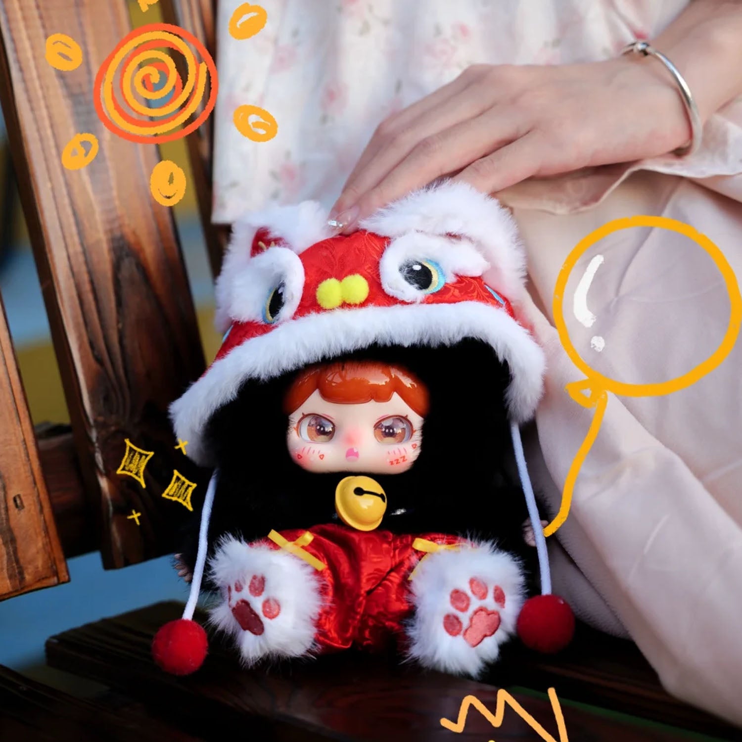 PUFUFU Lucky Bell Plush Series Blind Box