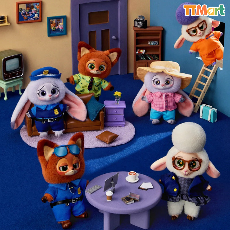 DSY Zootopia Vinyl Plush Series Blind Box