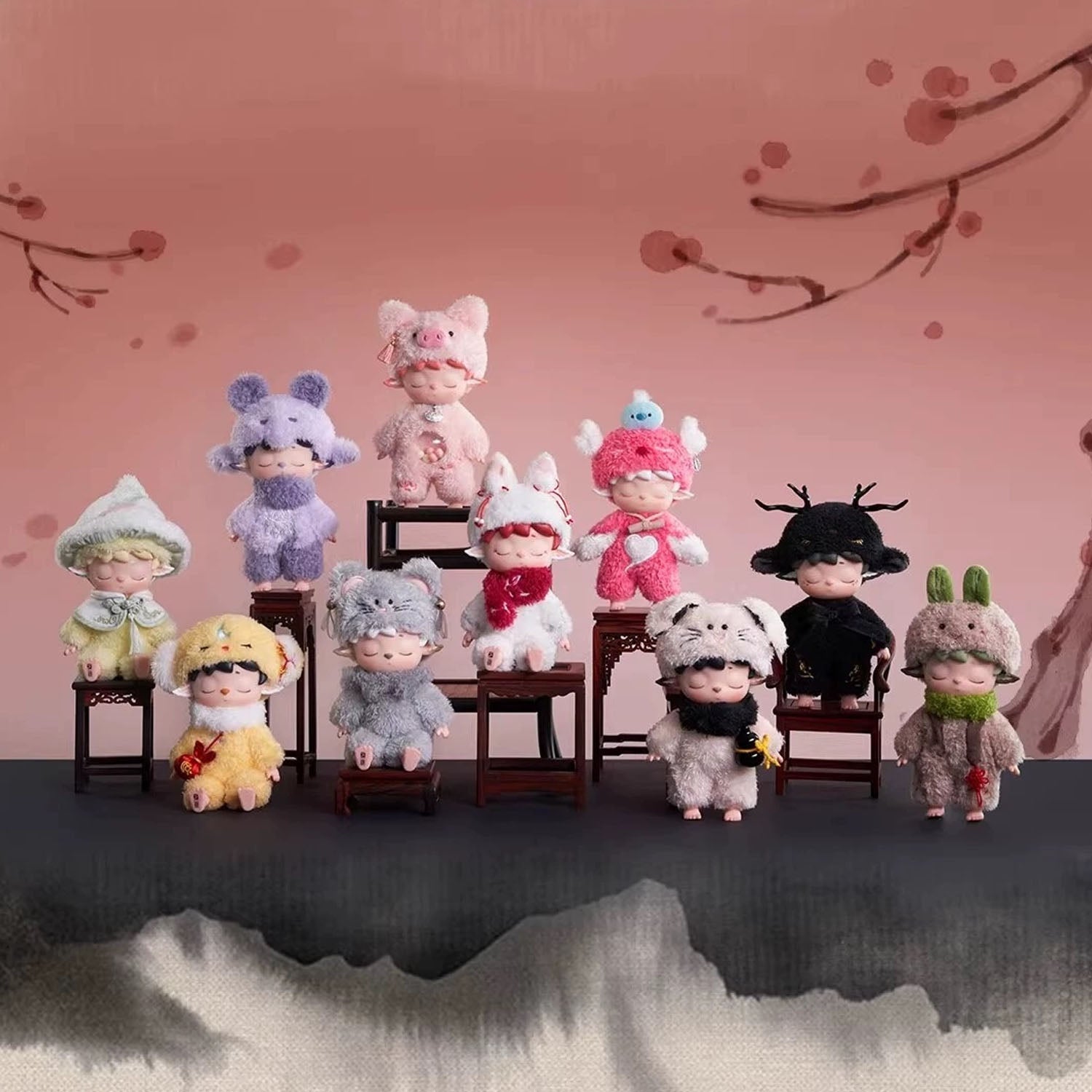 MIMI Leisurely Elf Vinyl Plush Series Blind Box