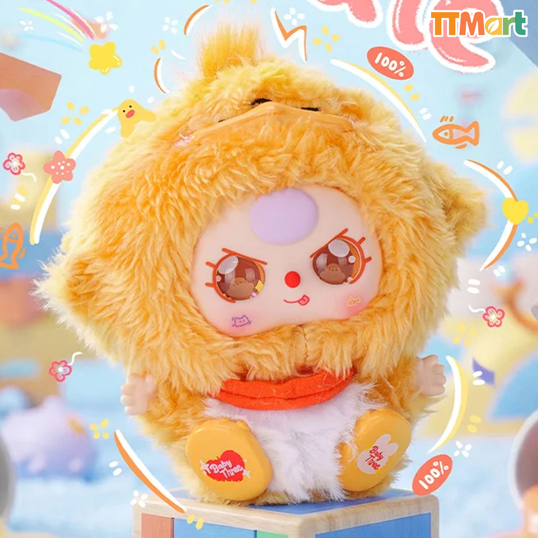 Baby Three Weirdly Adorable Mini Plush Series Blind Box