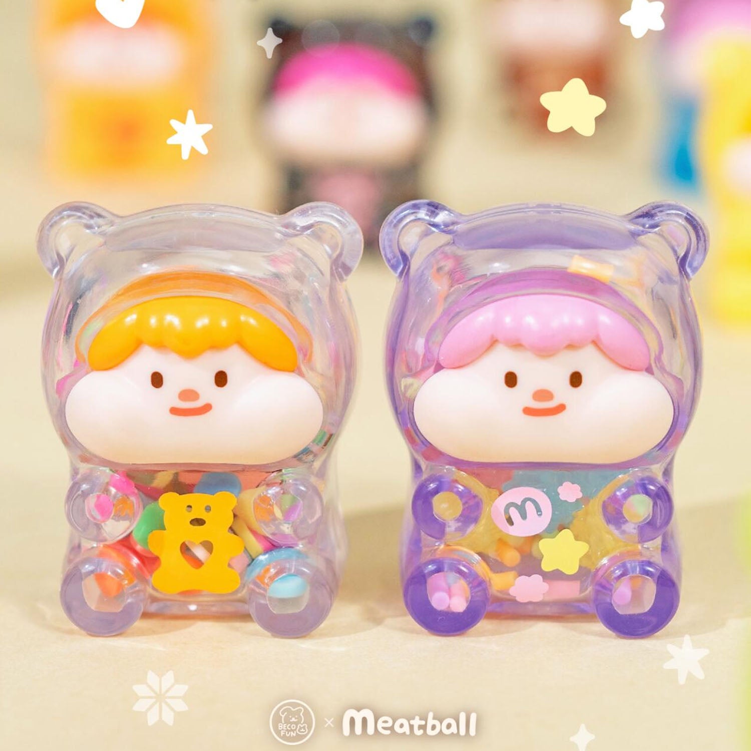 MEATBALL Marshmallow Bear Mini Blind Bag
