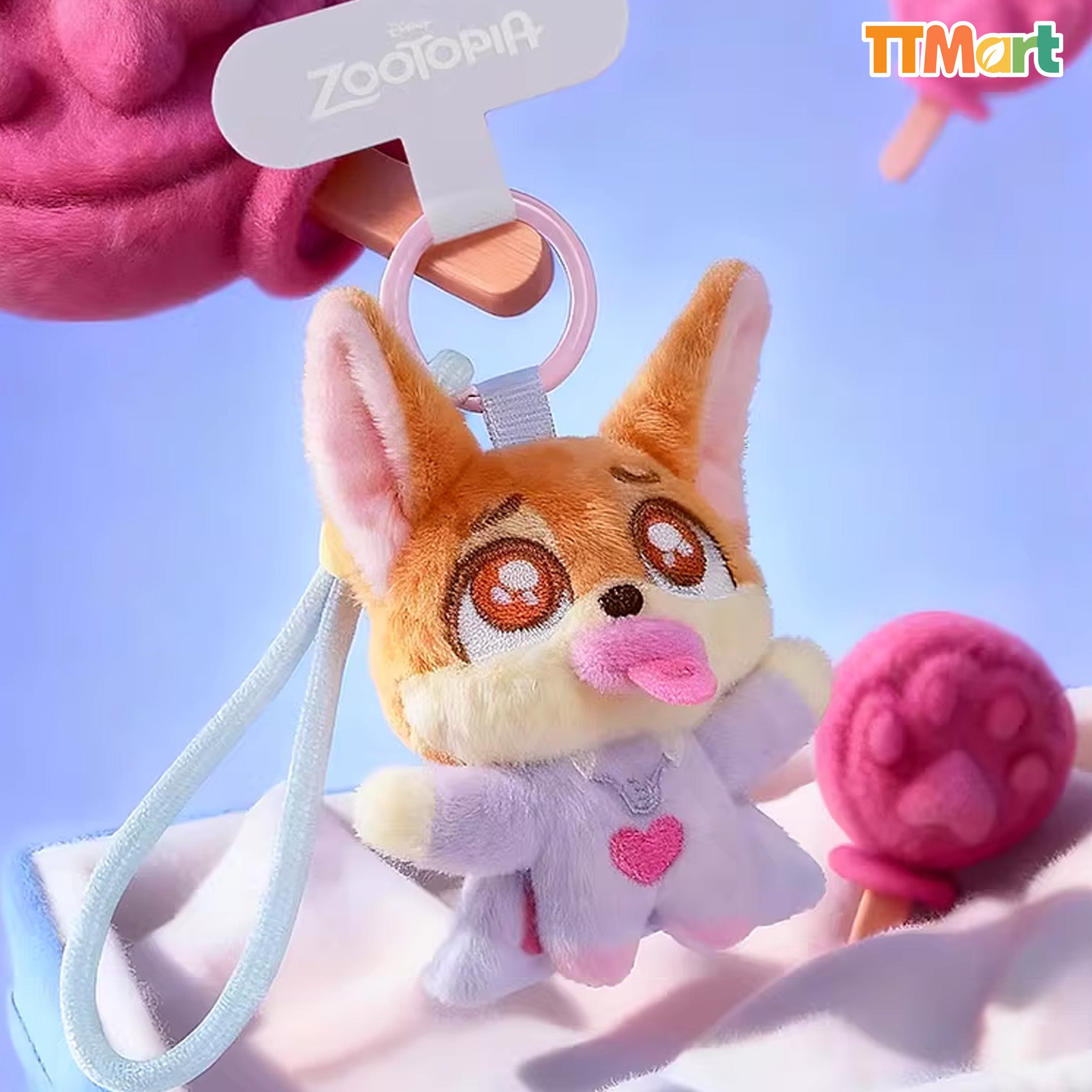 ZOOTOPIA Friend Gathering Plush Keychain Blind Box