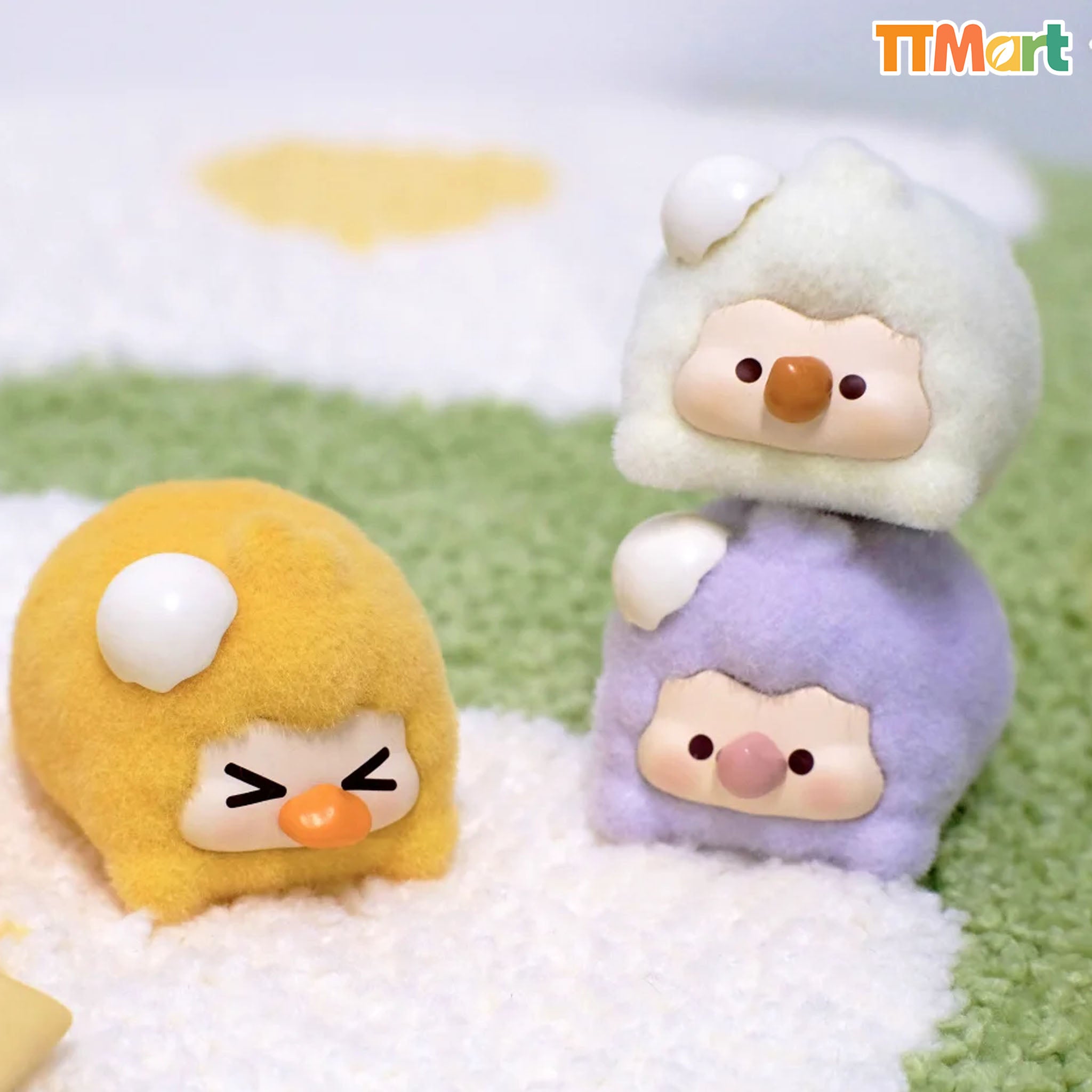 RABBIT KIKI Flocked Baby Animals Series Blind Box