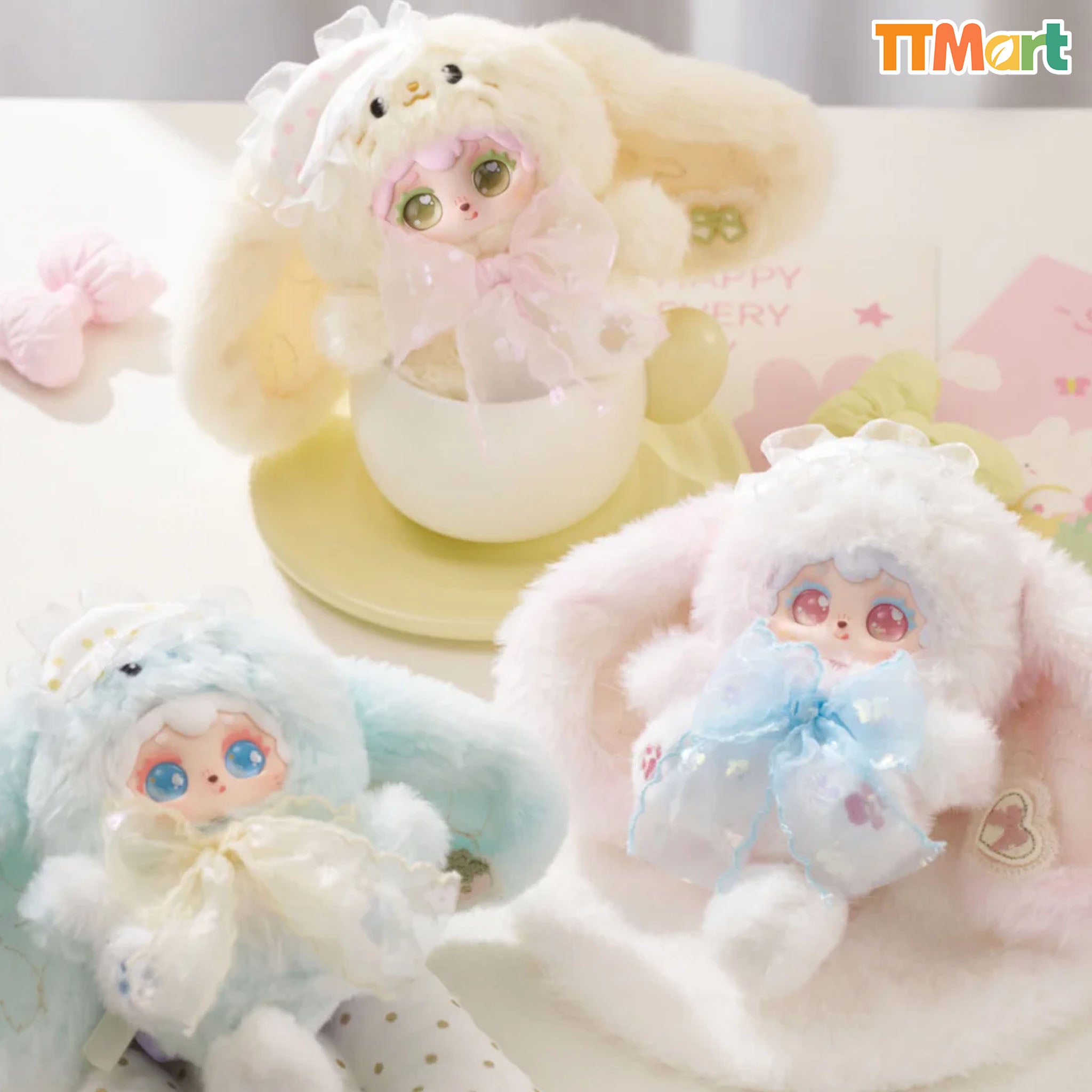 NINIPOKA Fluffy Collection Series Plush Blind Box