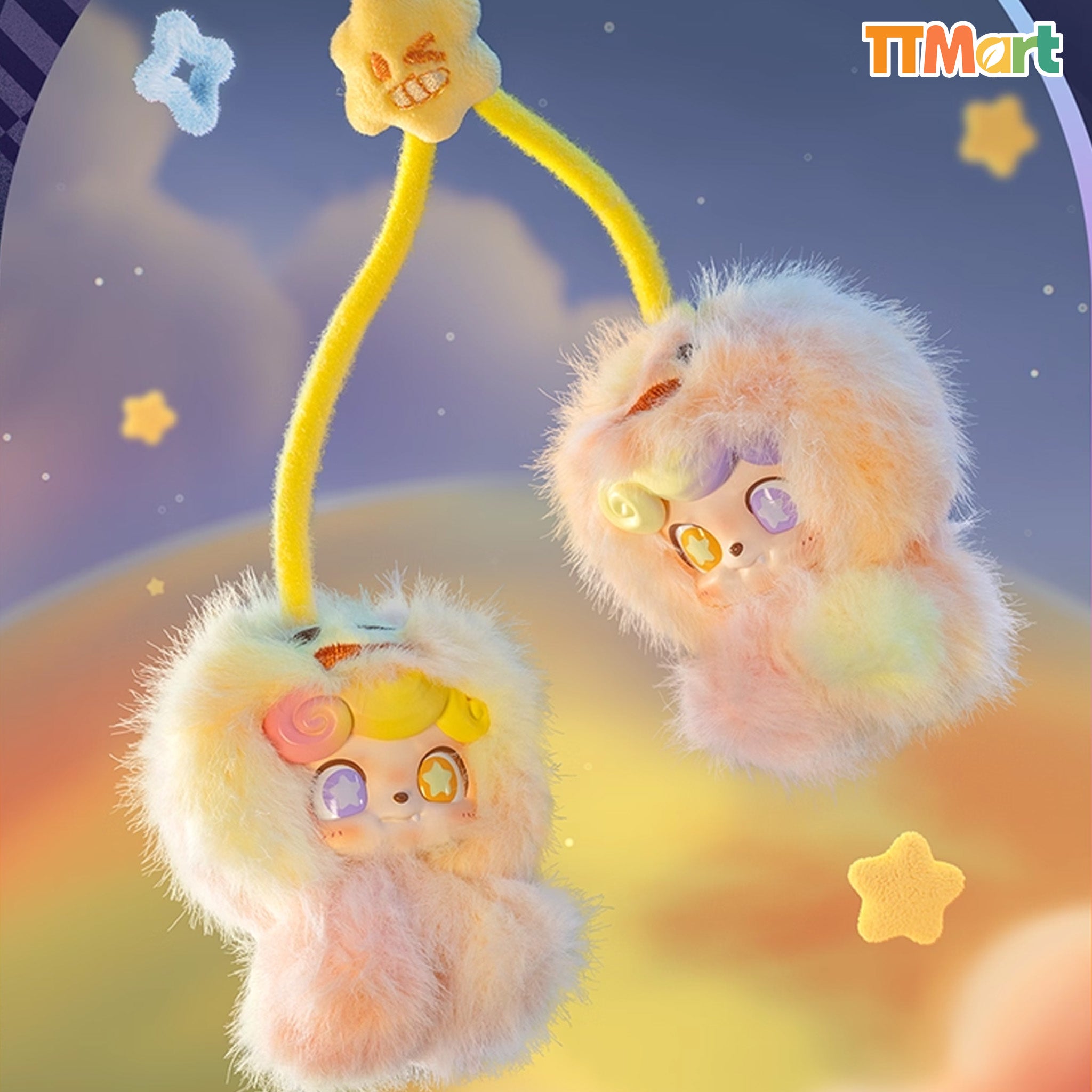 Qkid Wave Club Series Mini Plush Blind Box Toy Pendant