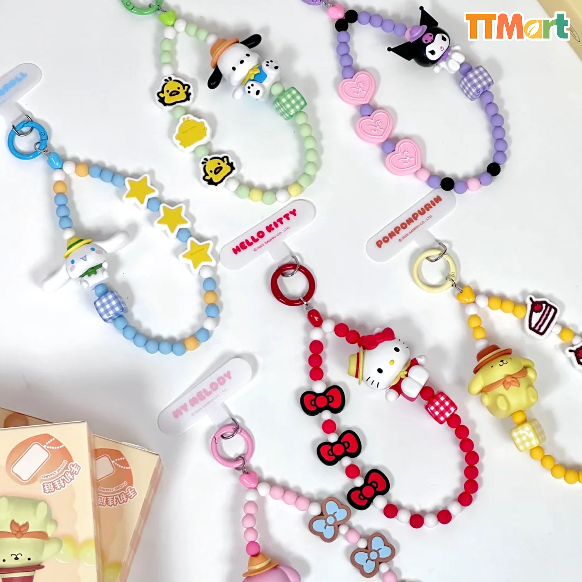 SANRIO Sunny Camping Phone Chains Series Blind Box