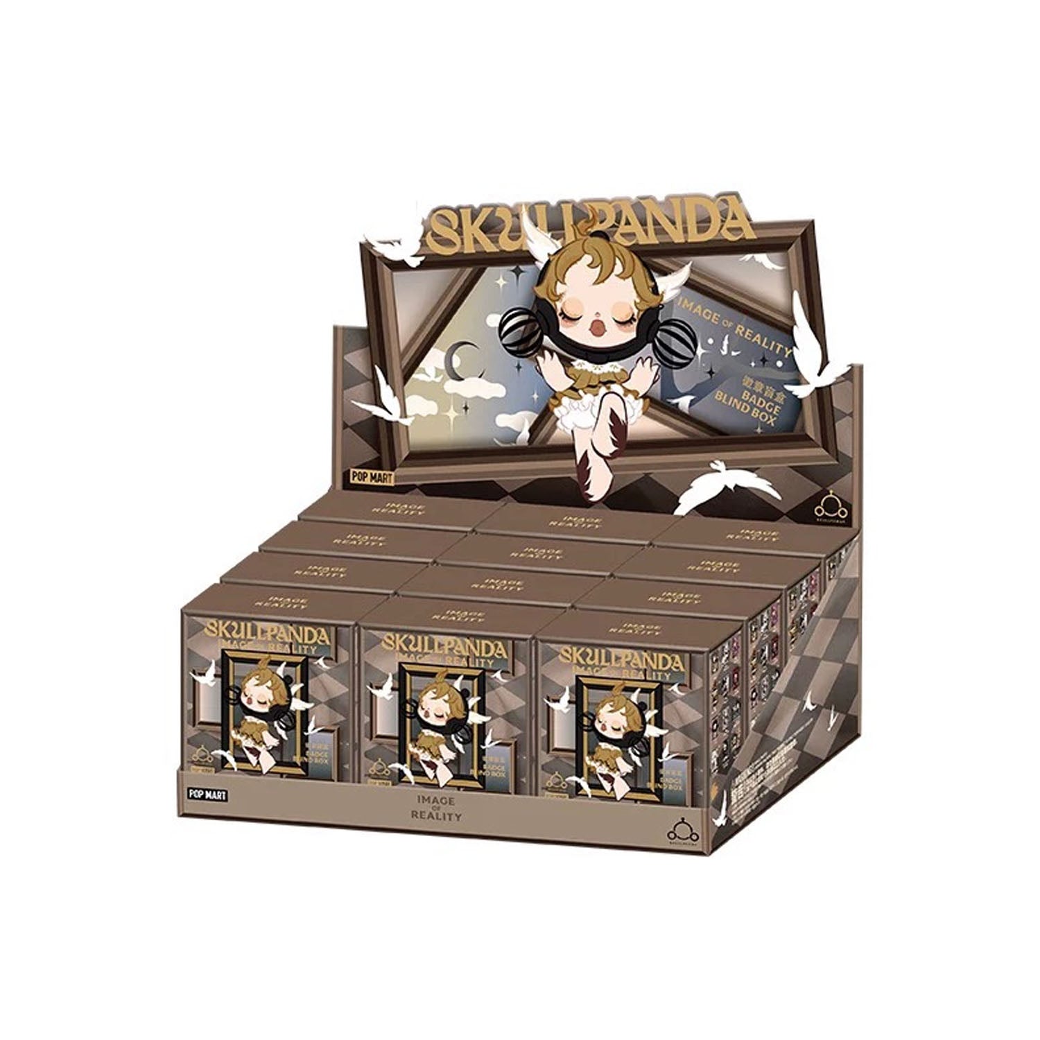 【MEE】SKULLPANDA Image Of Reality Series - Badge Blind Box
