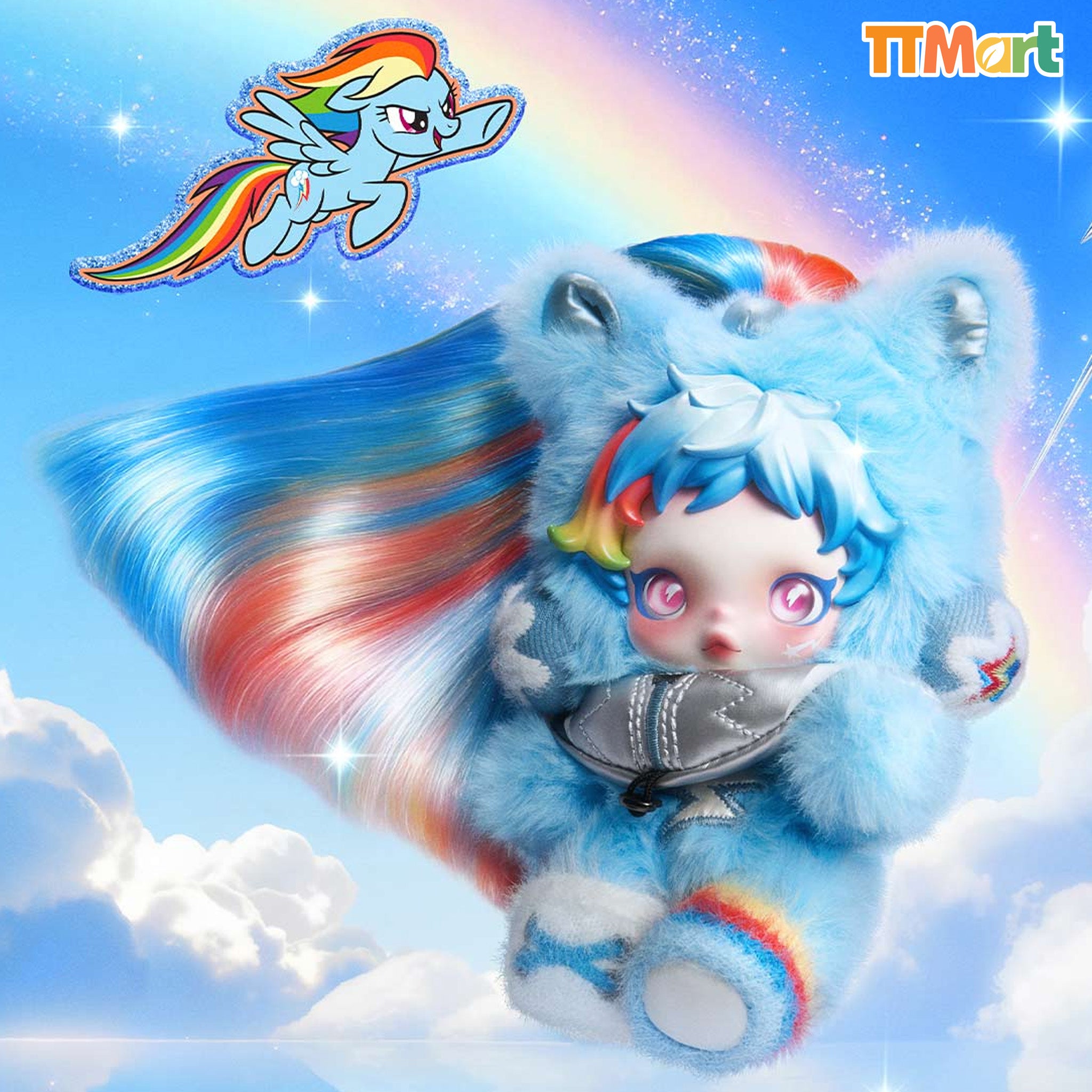 SKULLPANDA × My Little Pony Series Blind Box