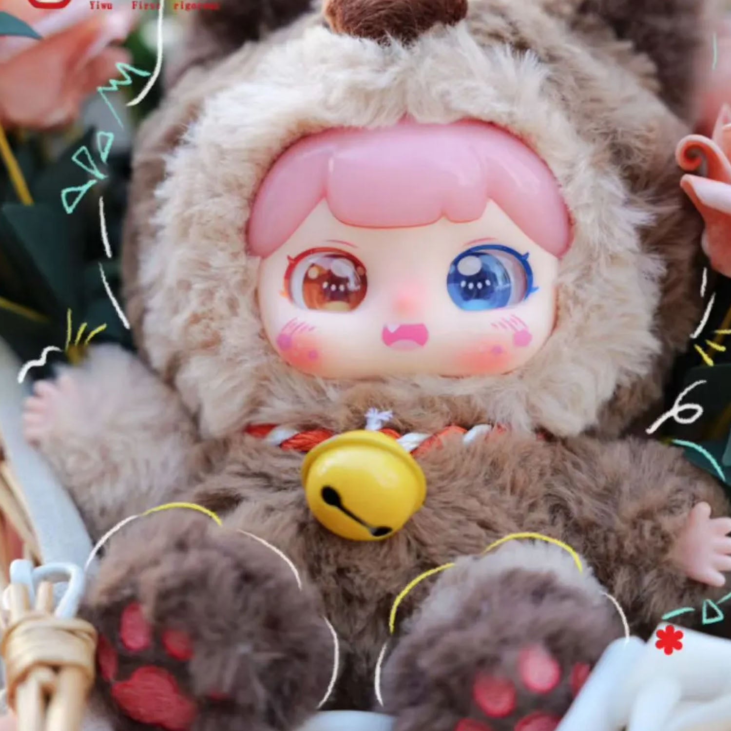 PUFUFU Lucky Bell Plush Series Blind Box