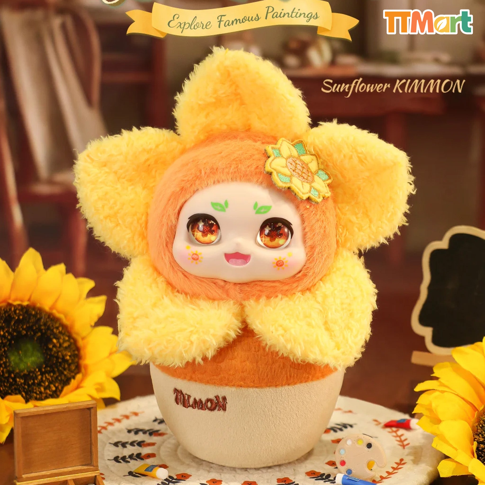 KIMMON Explore Famous Paintings Plush Series Blind Box