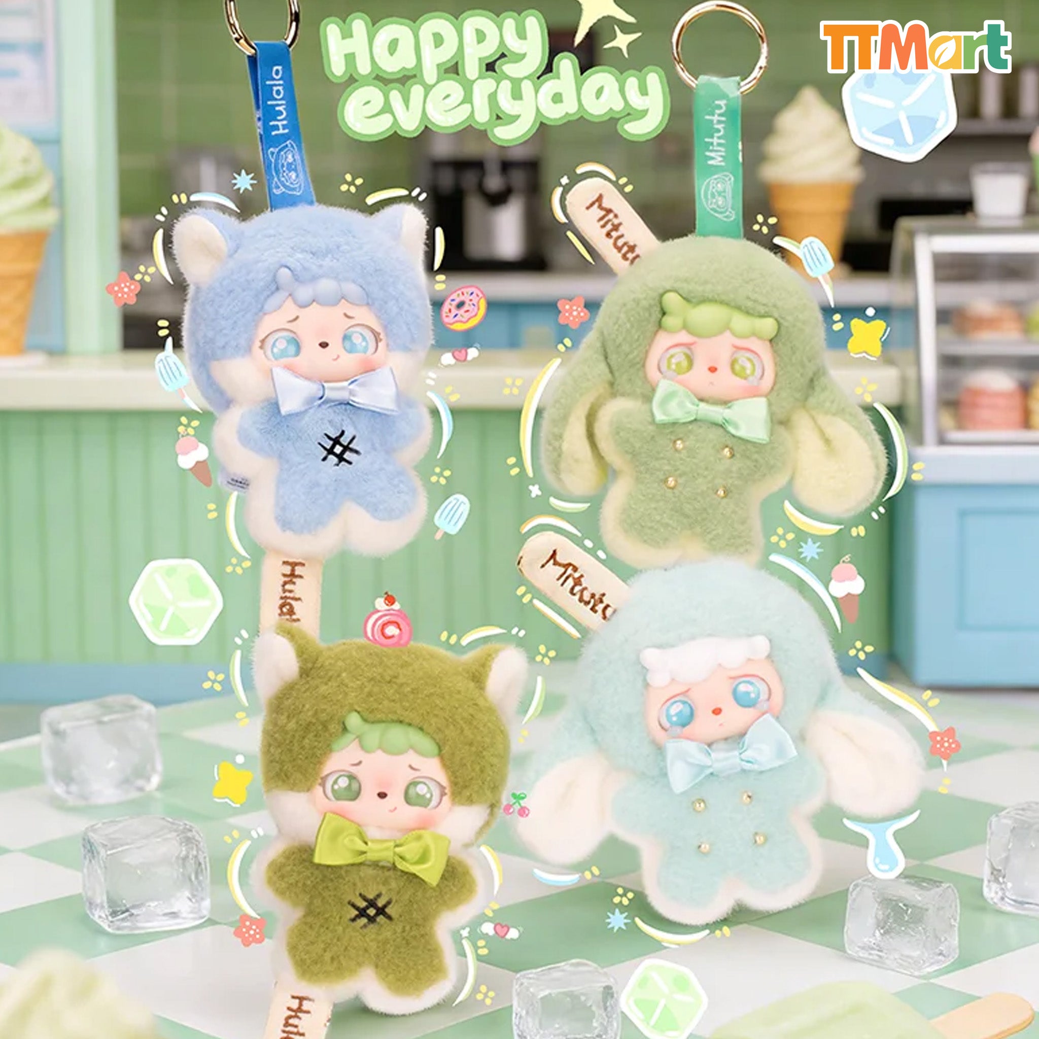 MITUTU & HULALA V3 Creamy Popsicle Series Plush Blind Box