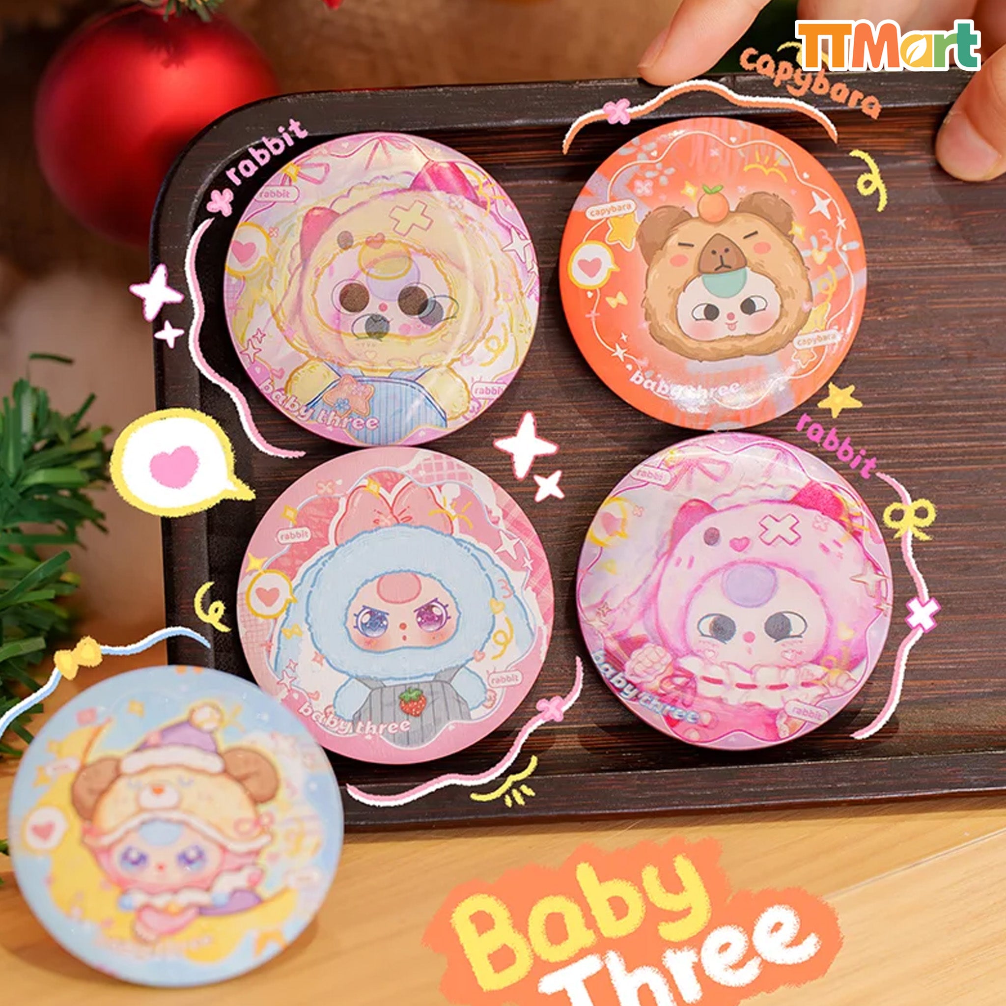 Baby Three Cute And Adorable Badge Blind Bag