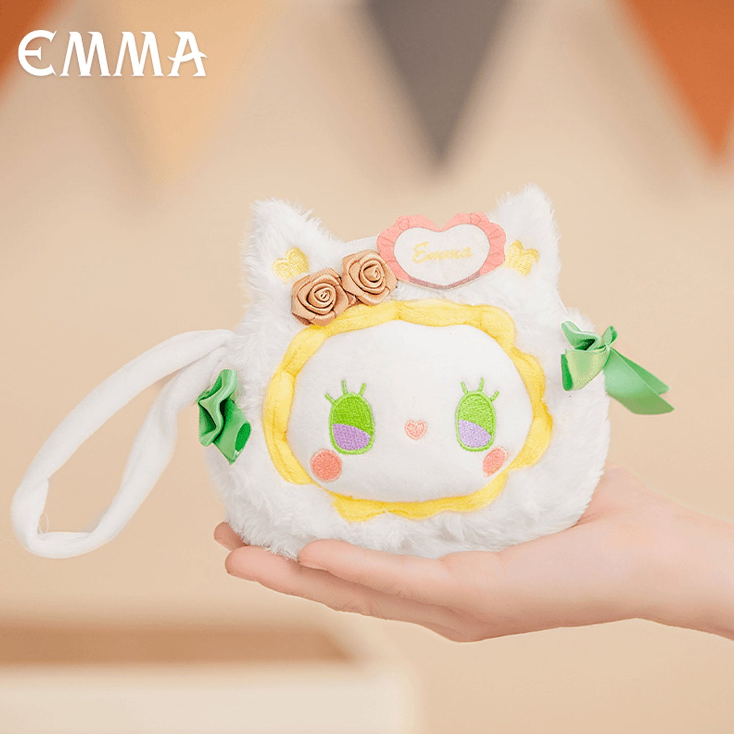 EMMA Plushy Purse Keychian