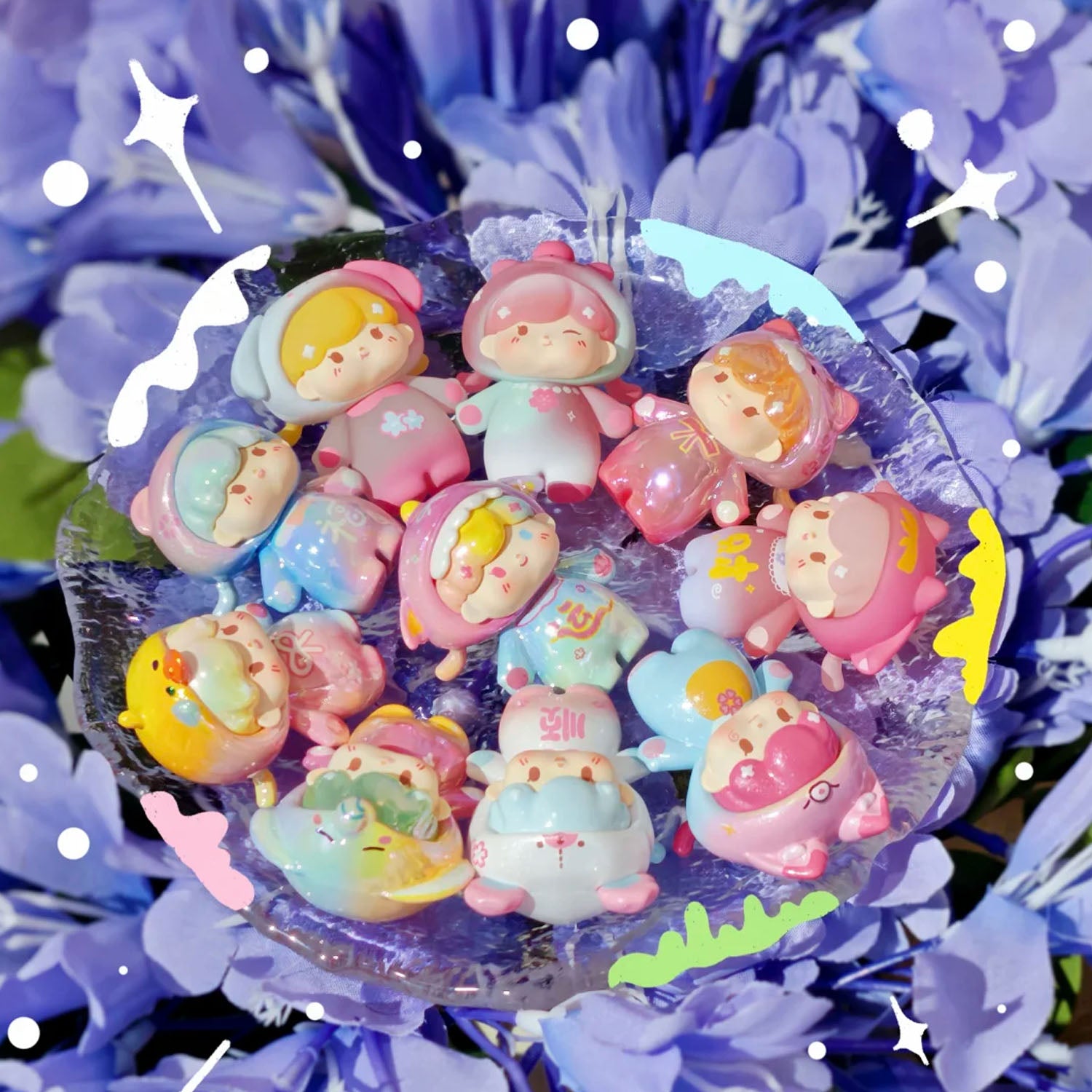 BABY BILLIE Blessing Sakura Beans Series Blind Box