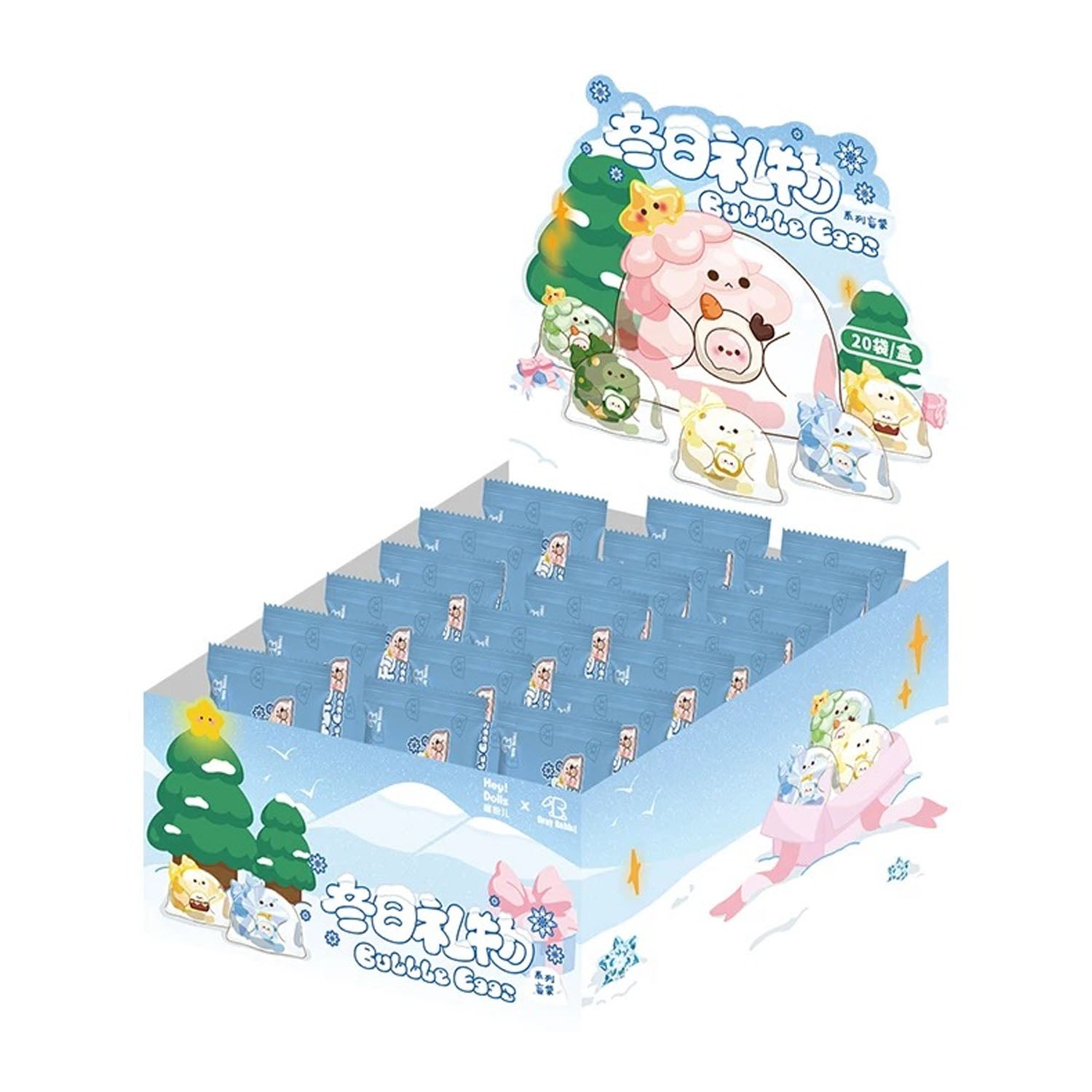 BUBBLE EGG Winter Gift Mini Series Blind Bag Heydolls