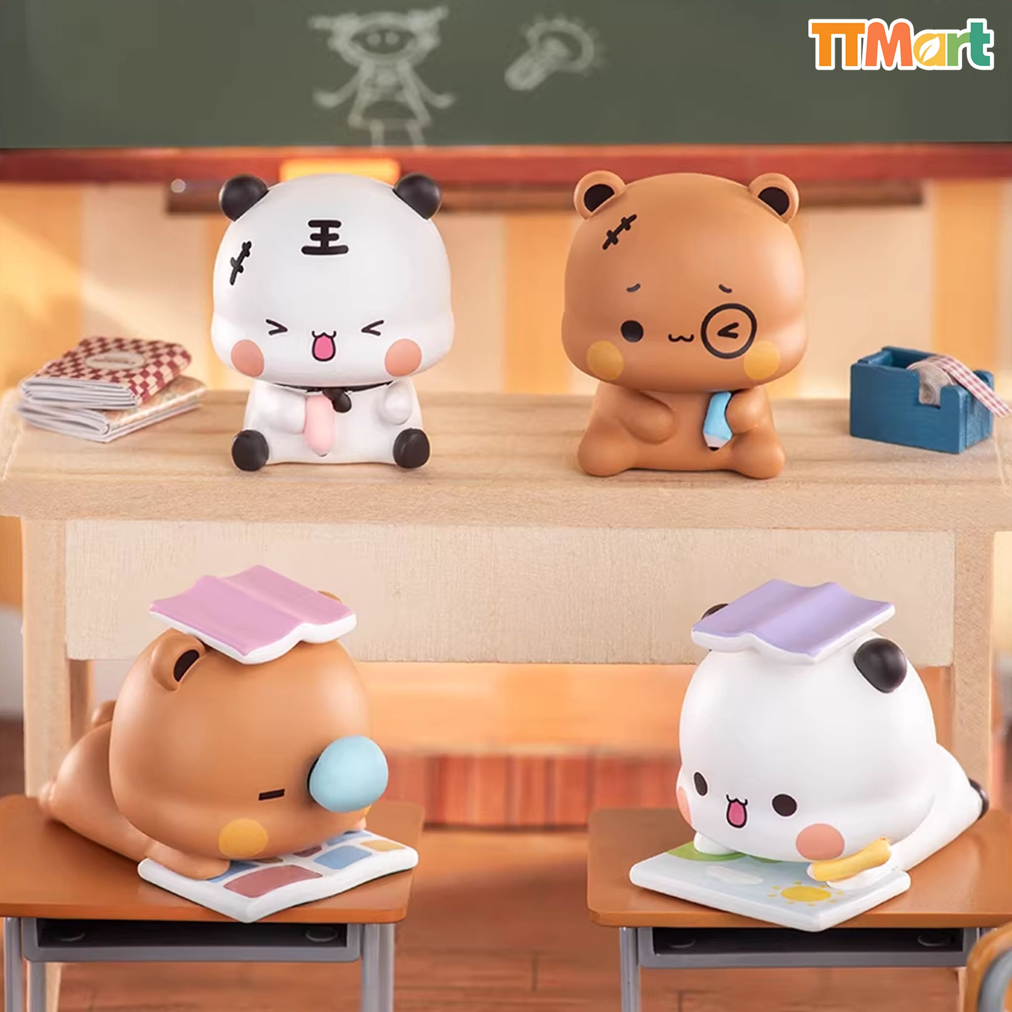 YIER And BUBU Couple's Daily Life Mini Series Blind Box