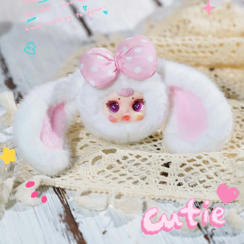 MM Milk Candy V2 Bunny Head Plush Pendant Keychain Series Blind Box