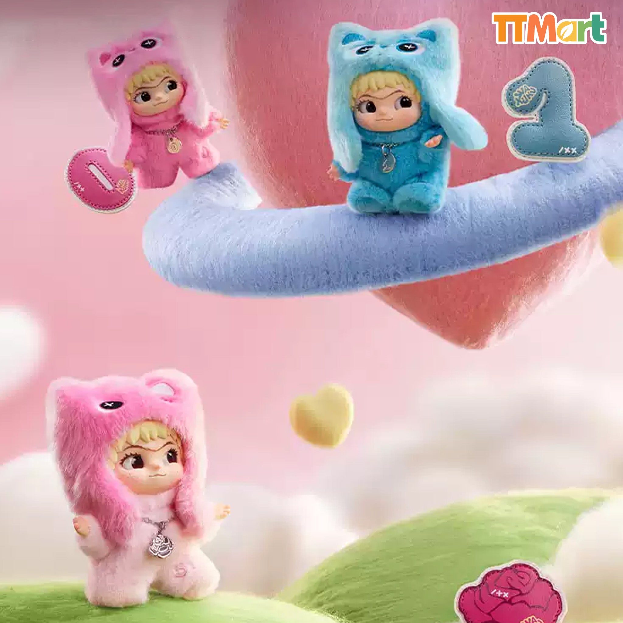 WAKUKU On A Roll Plush Series Blind Box