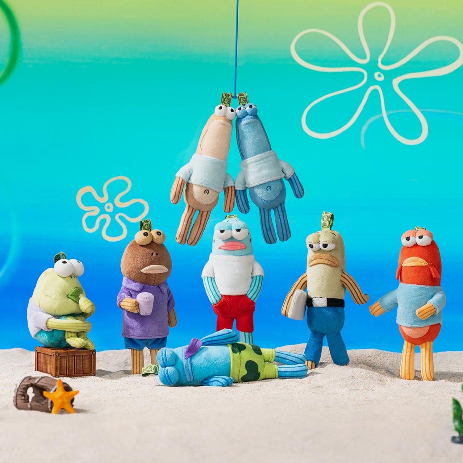 Bikini Bottom Buddies - Whimsical Plush Series Blind Box