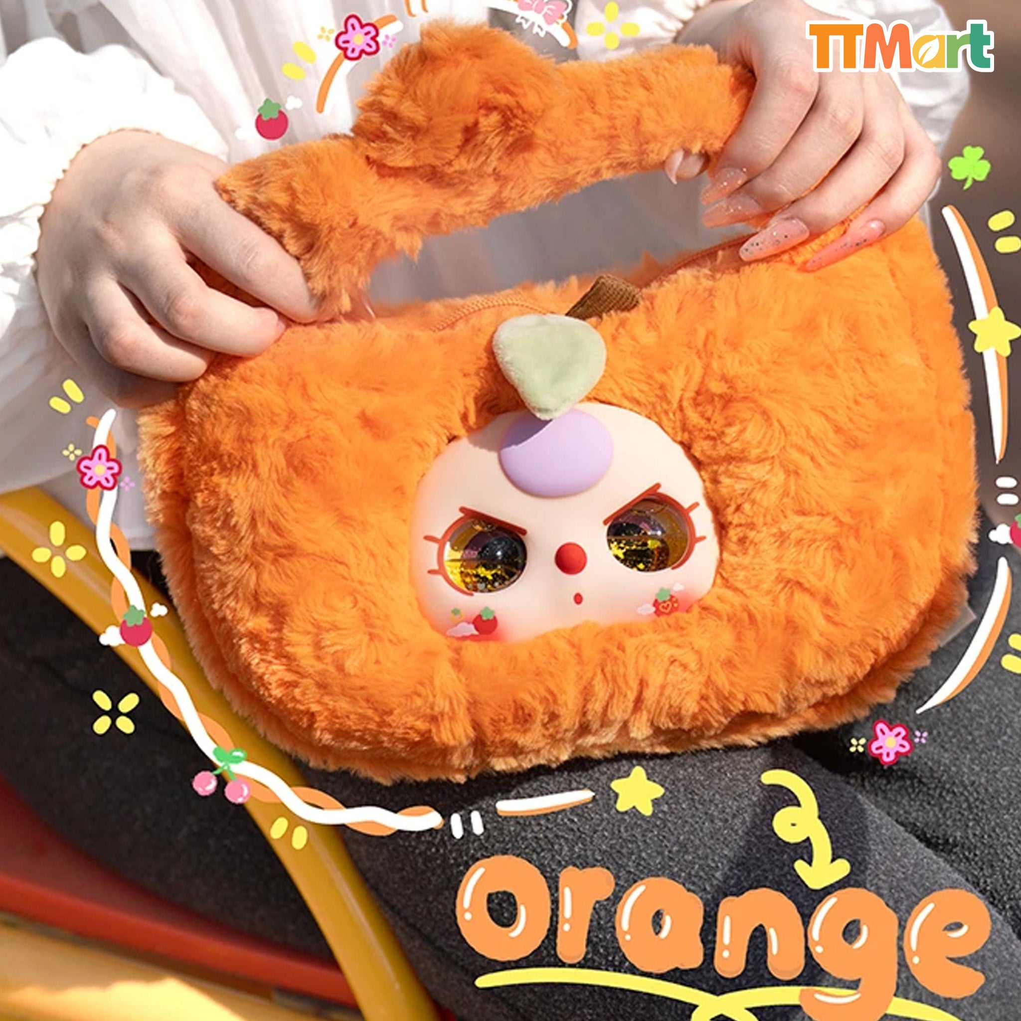 Baby Three Baby Fruit Handbag Plush Series Blind Box