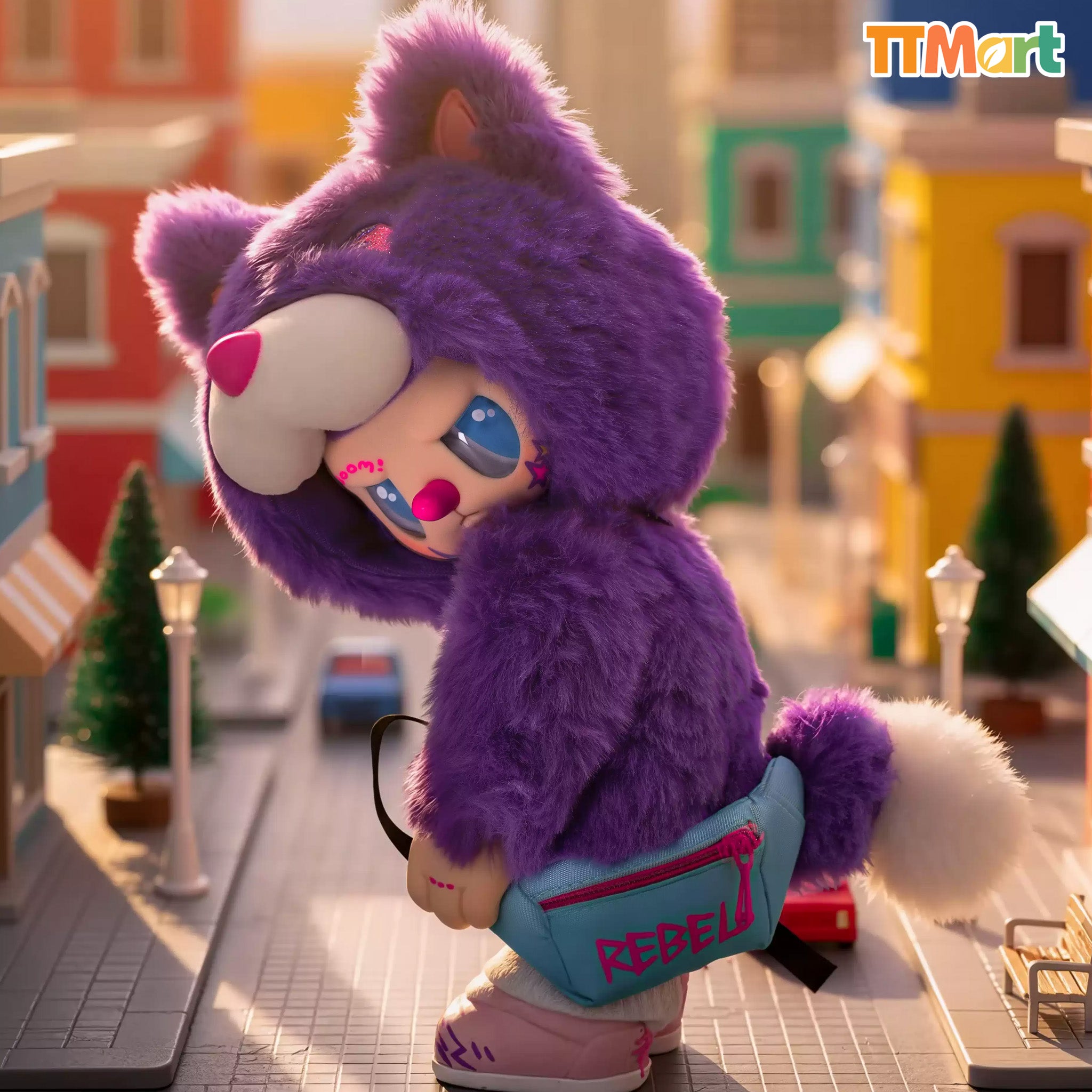 REBEL BEAR Find A Bag Series Vinyl Plush Blind Box