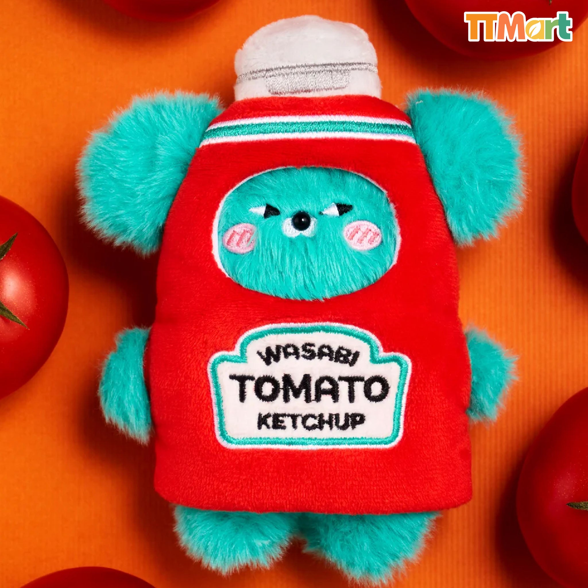 WASABI BEAR Flavor Series Plush Keychain Blind Box