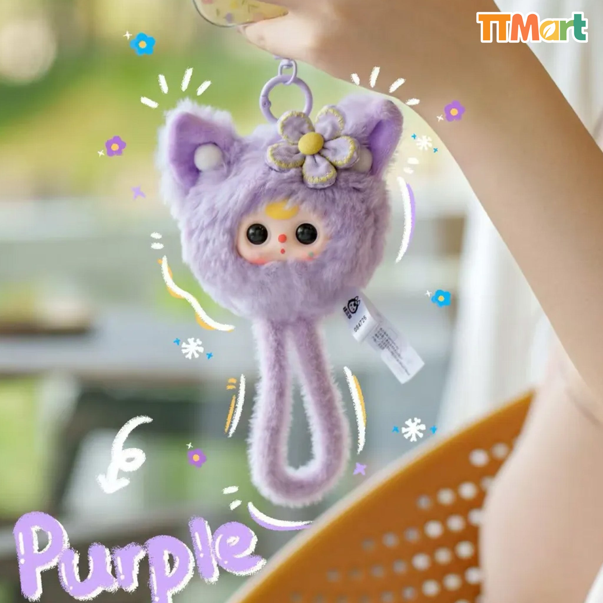 Baby Three Wrist Strap Series Plush Blind Box