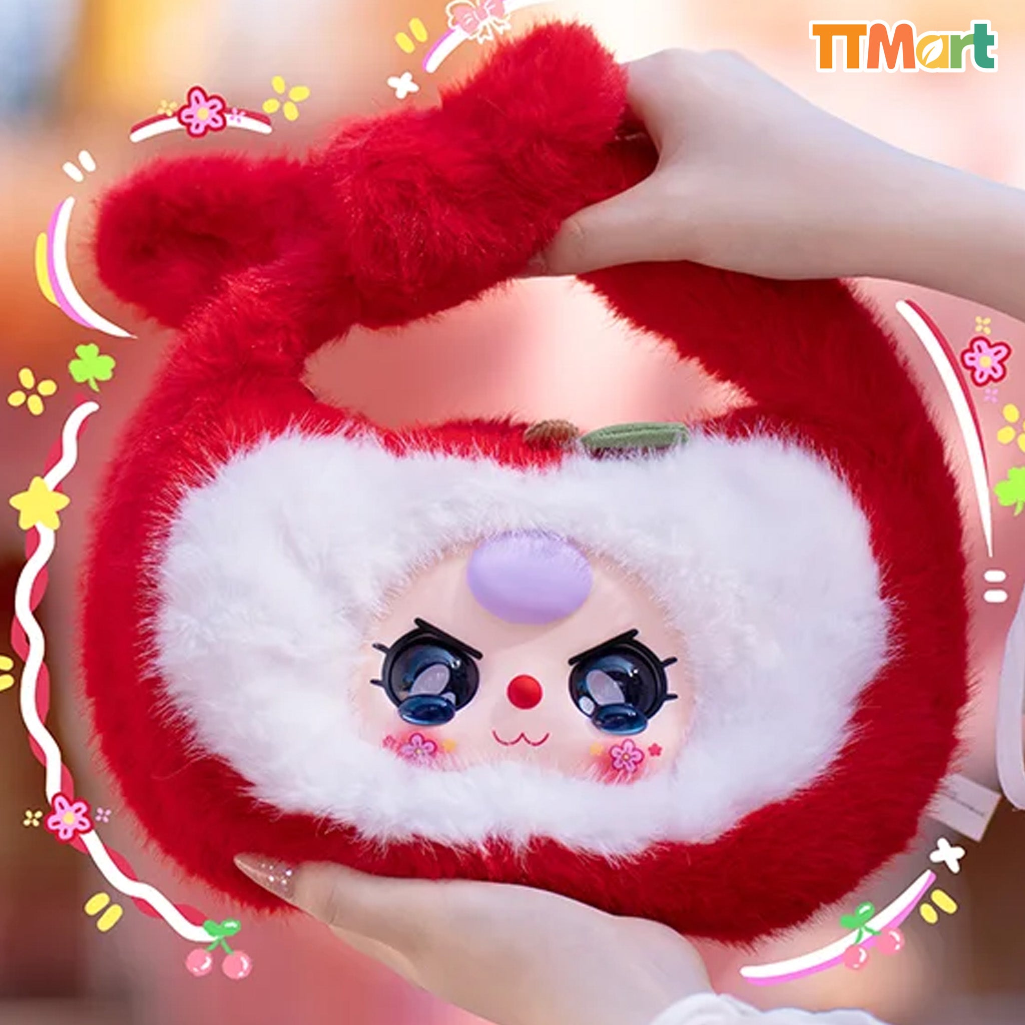 Baby Three Baby Fruit Handbag Plush Series Blind Box