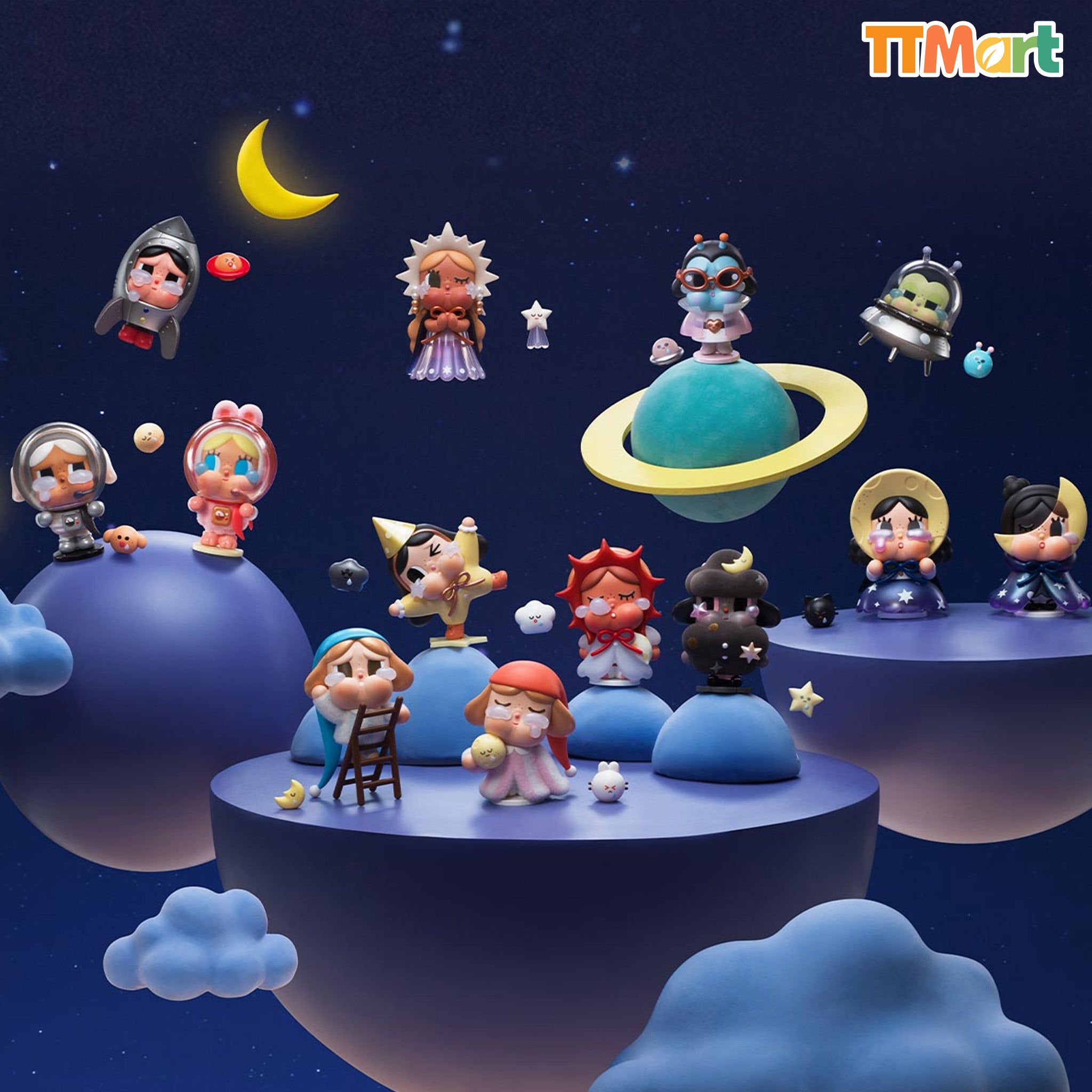 CRYBABY Crying To The Moon Series Figures Blind Box